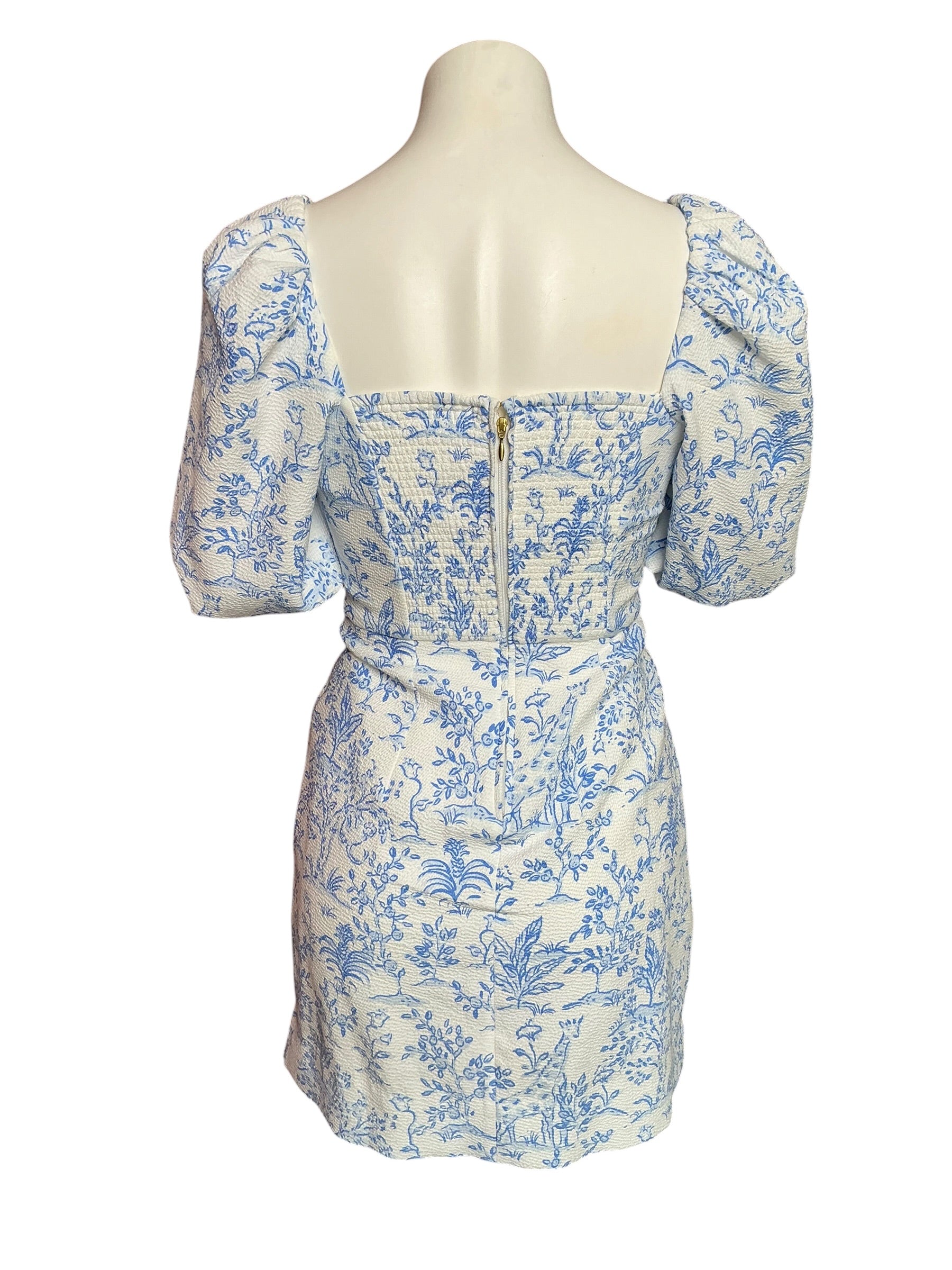 Lilly Pulitzer Justina Skirted Romper Tall Tales - Size 00