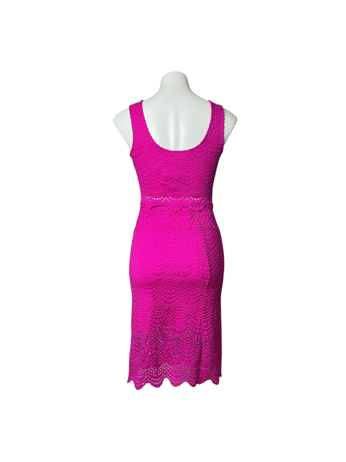 Lilly Pulitzer NWT Naomi Top & Bottom Set Berry Sangri Scalloped Shell Lace - Size XS
