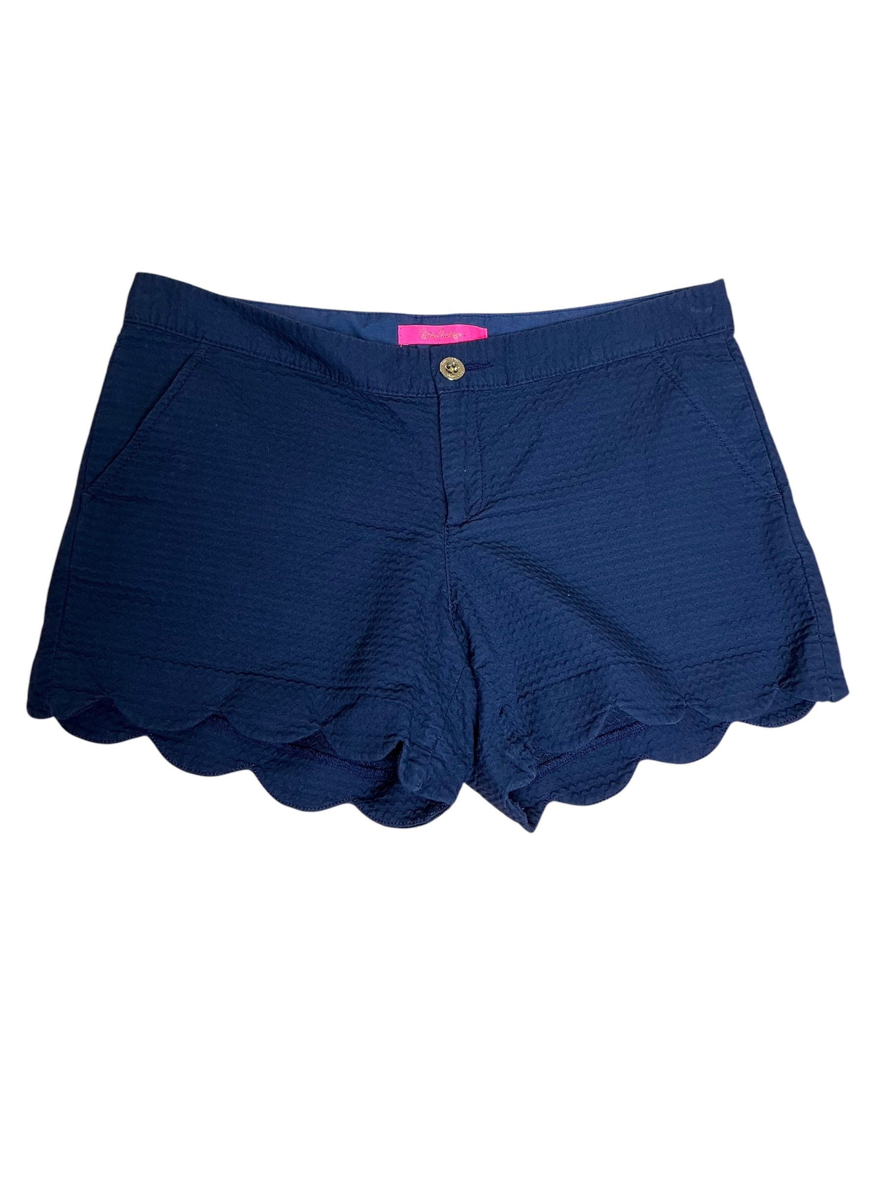 Lilly Pulitzer Buttercup Short True Navy - Size 6