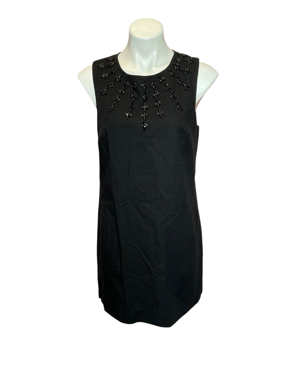 Lilly Pulitzer Edita Embellished Stretch Shift Dress Noir - Size 6