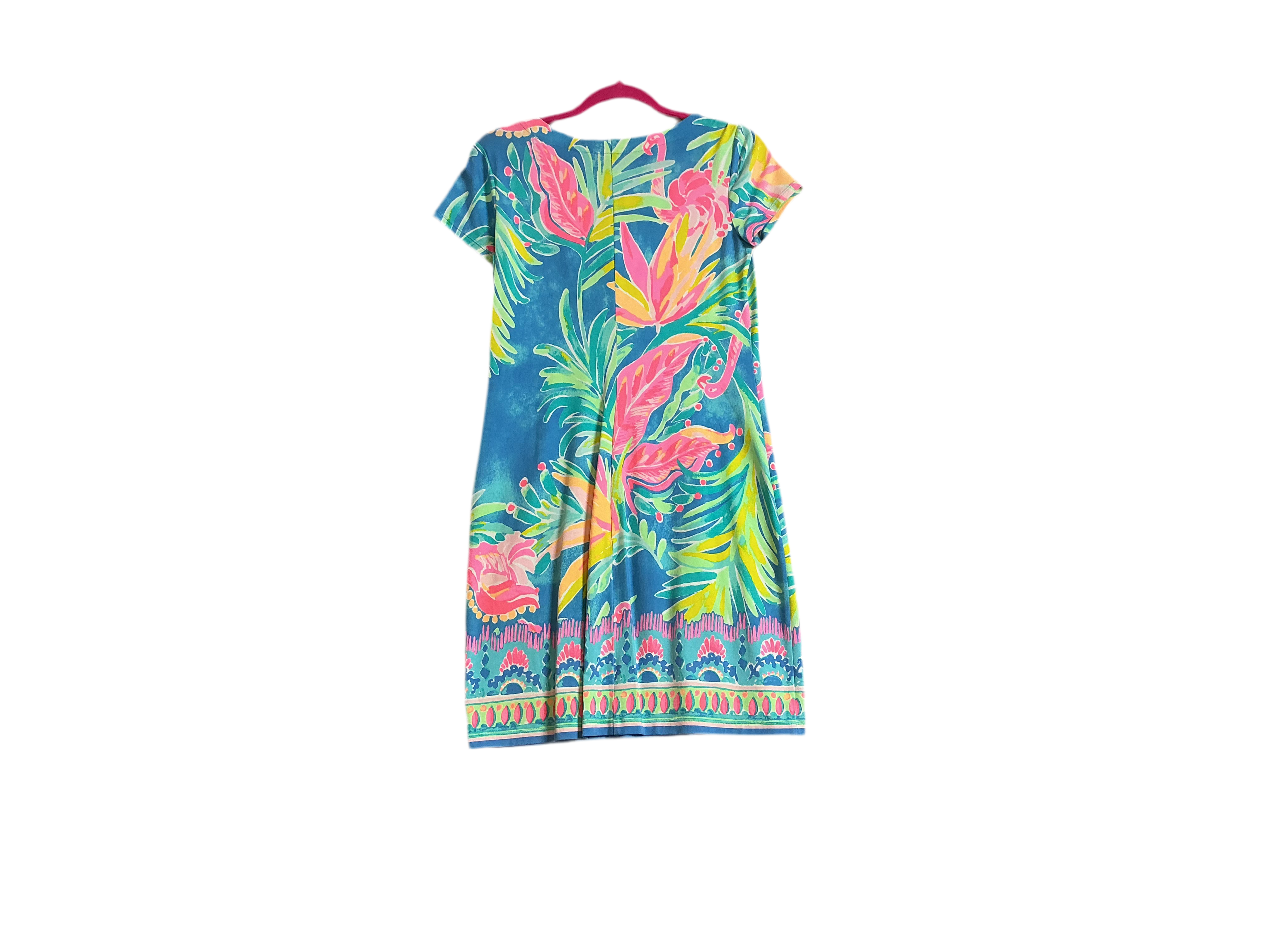 Lilly Pulitzer Sophiletta Dress Bennet Blue Showstopper UPF 50+ protection - Size XS