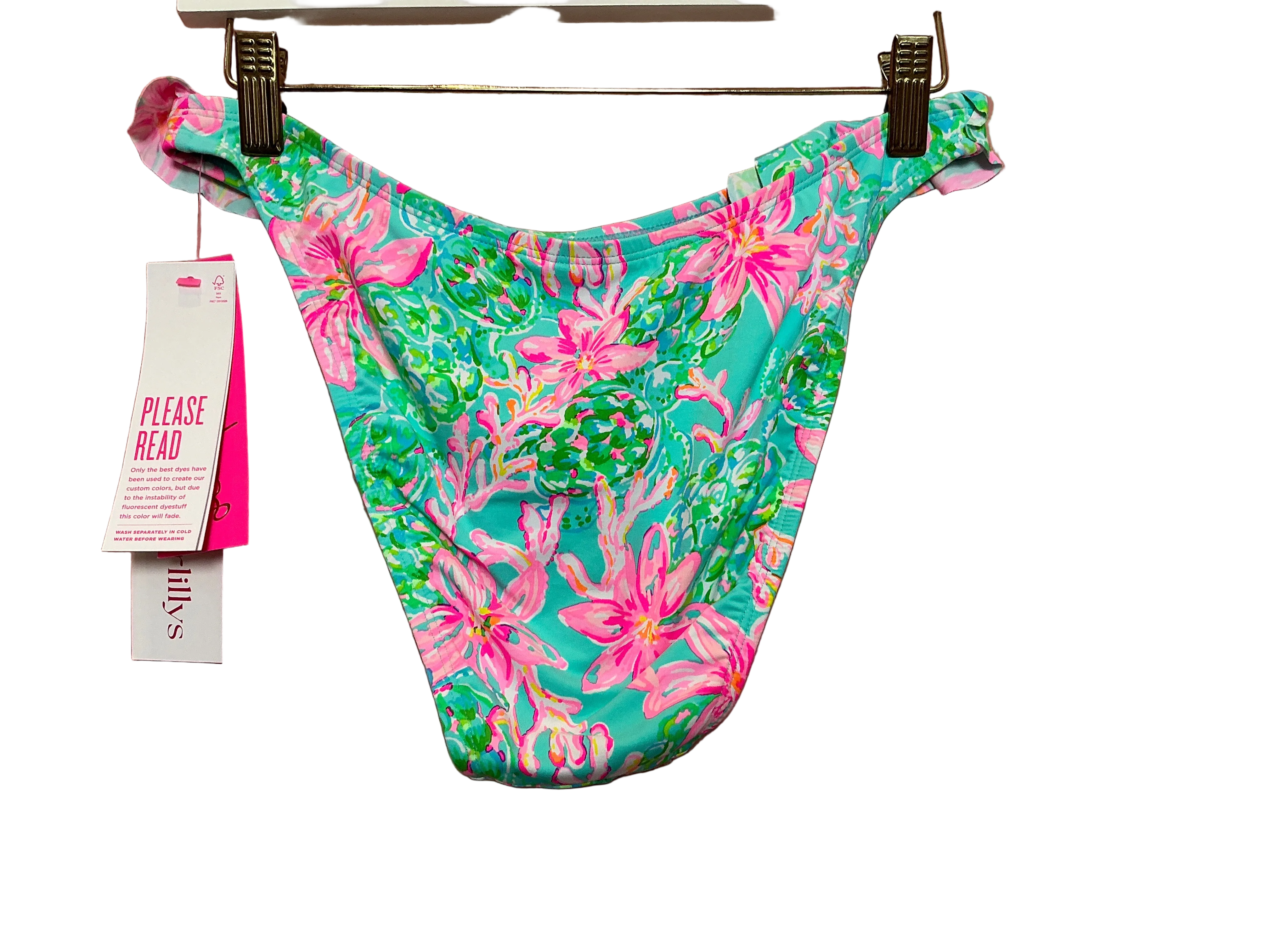 Lilly Pulitzer NWT - Mitra Bottom - Surf Blue - So Shellegant - Size 6