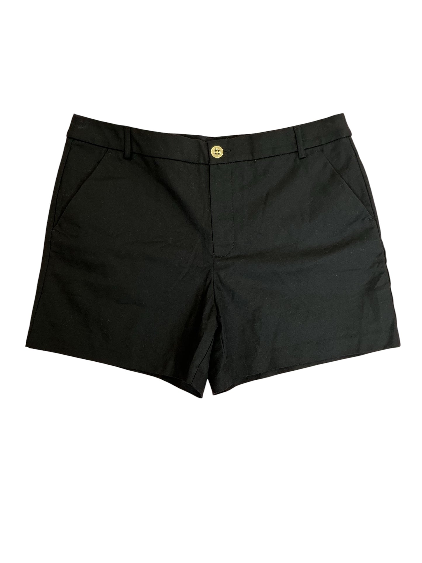 Lilly Pulitzer NWT Gretchen High Rise Shorts Noir Black - Size 14