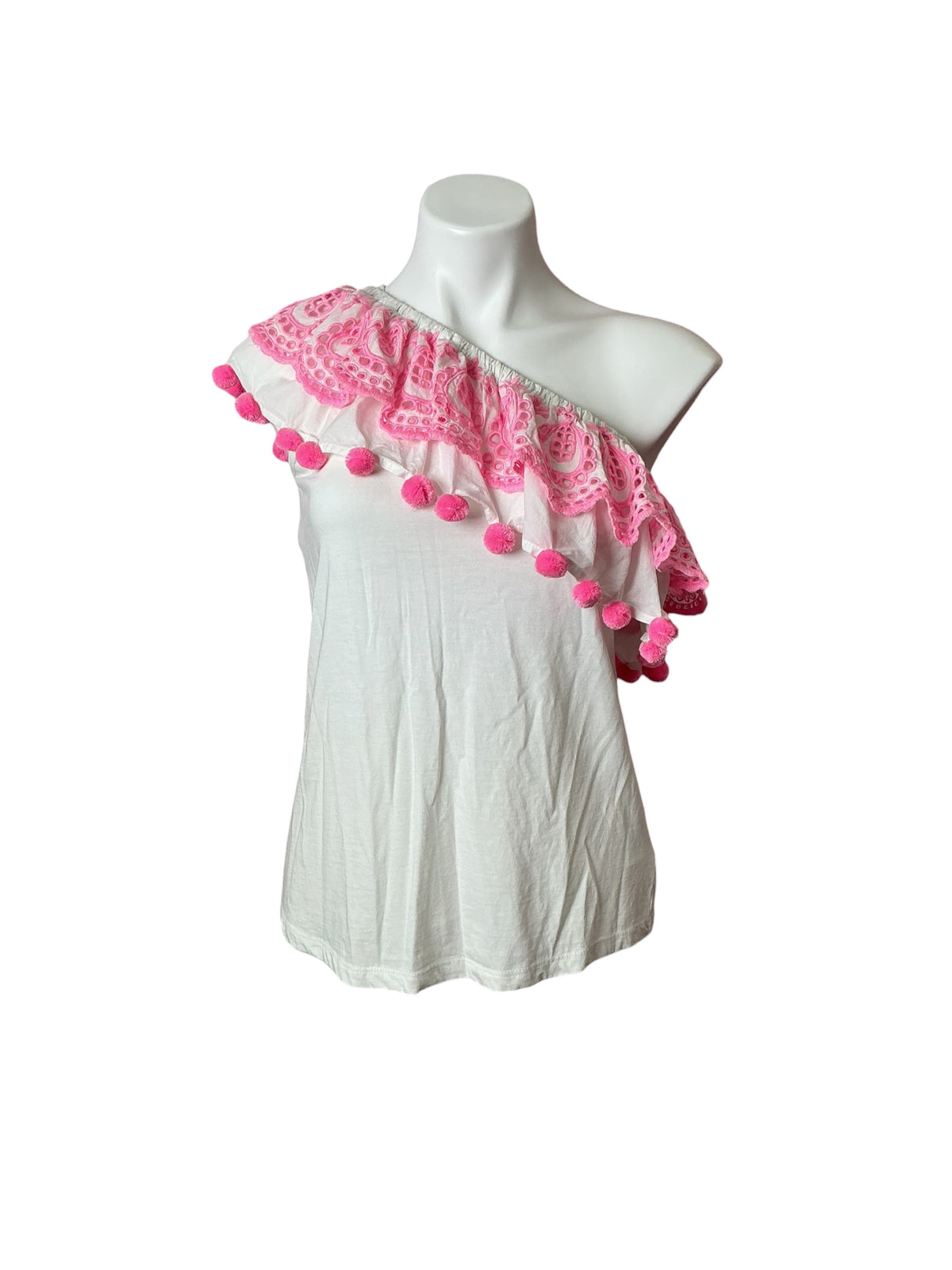 Lilly Pulitzer Idara Top Resort White - Size XS