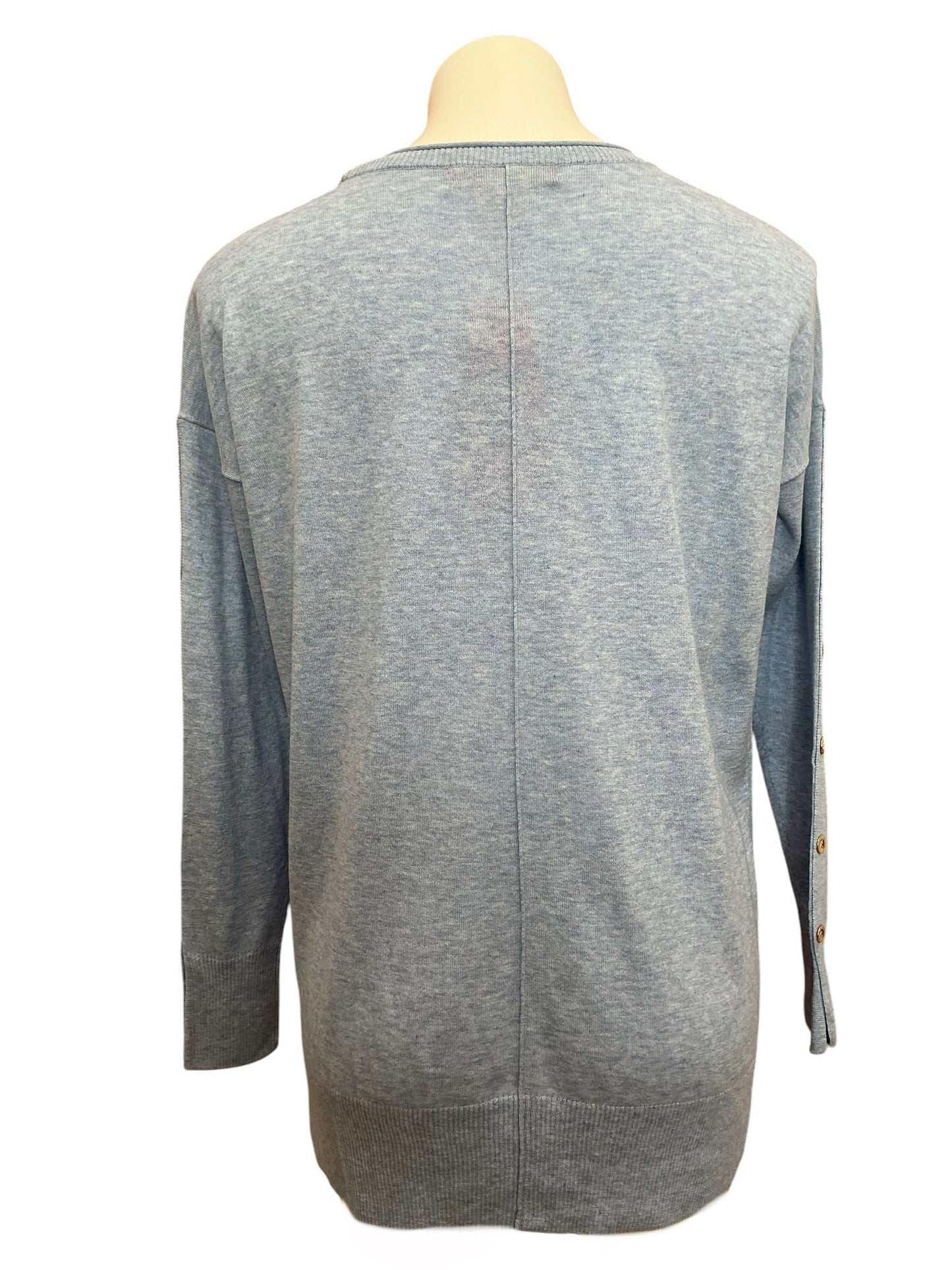 Lilly Pulitzer NWT Melenie Sweater Heathered Blue Peri - Size S