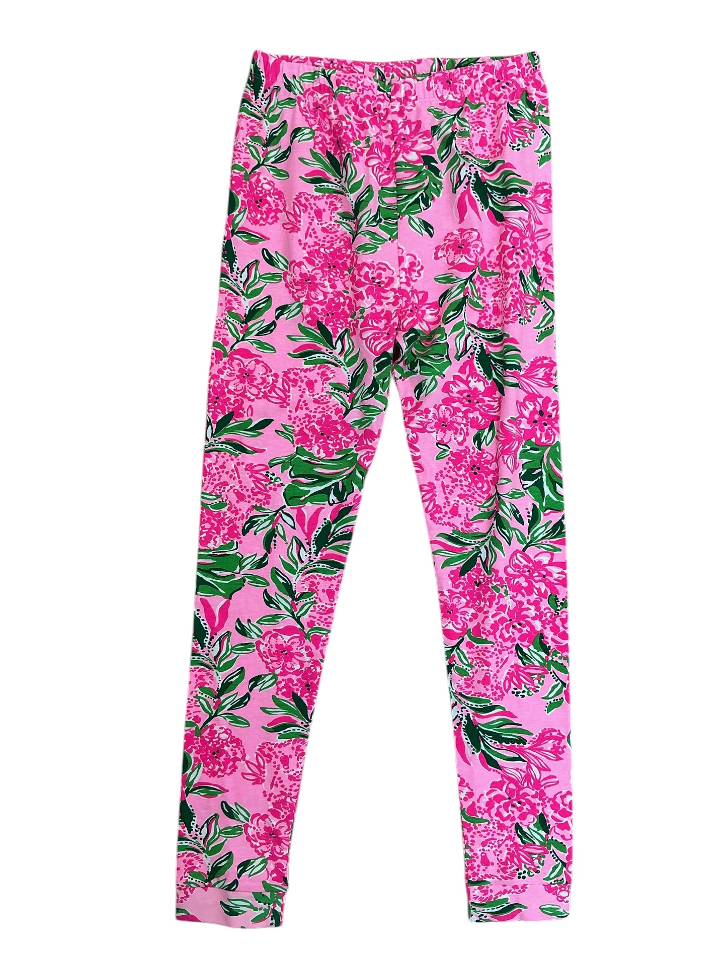 Lilly Pulitzer Girls Kids 2PC Set Mini Sammy Pajama Set Cockatoo Pink Paws For A Cause - Size 10