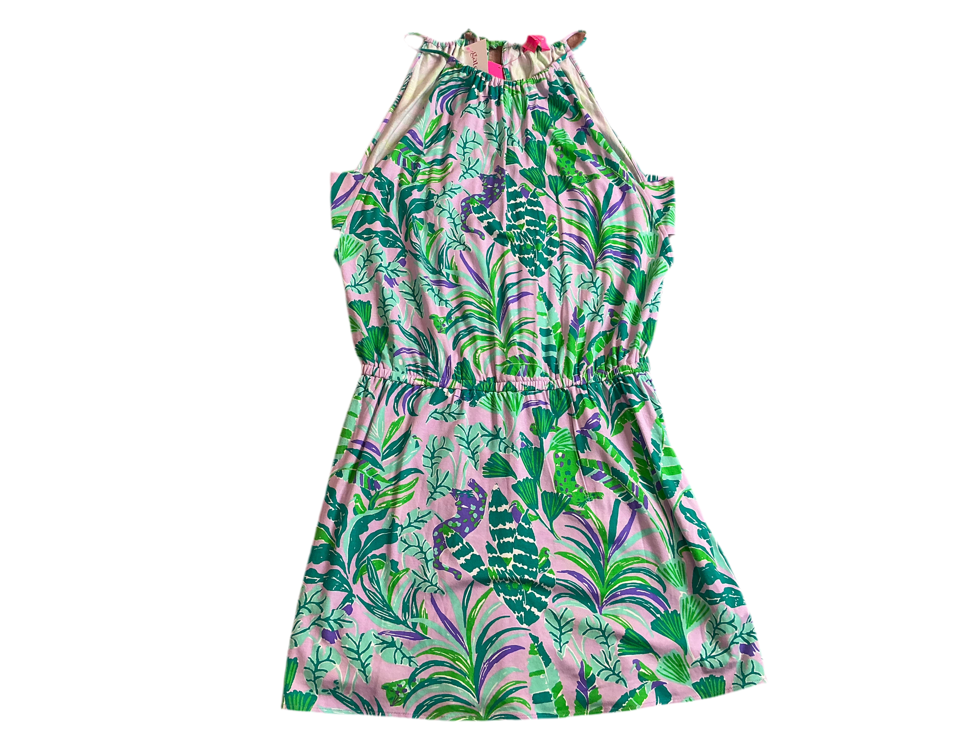 Lilly Pulitzer NWT - Gianni Skort Romper - Purple Iris On The Chase - Size M