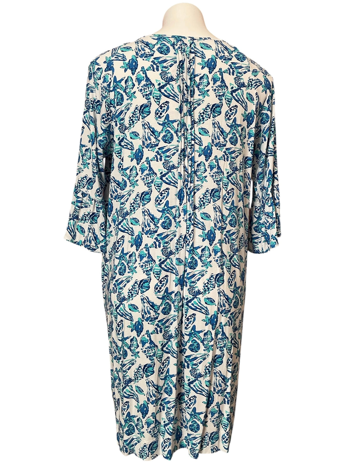 Lilly Pulitzer Krysta Tunic Dress Resort White Shell Collector - Size L