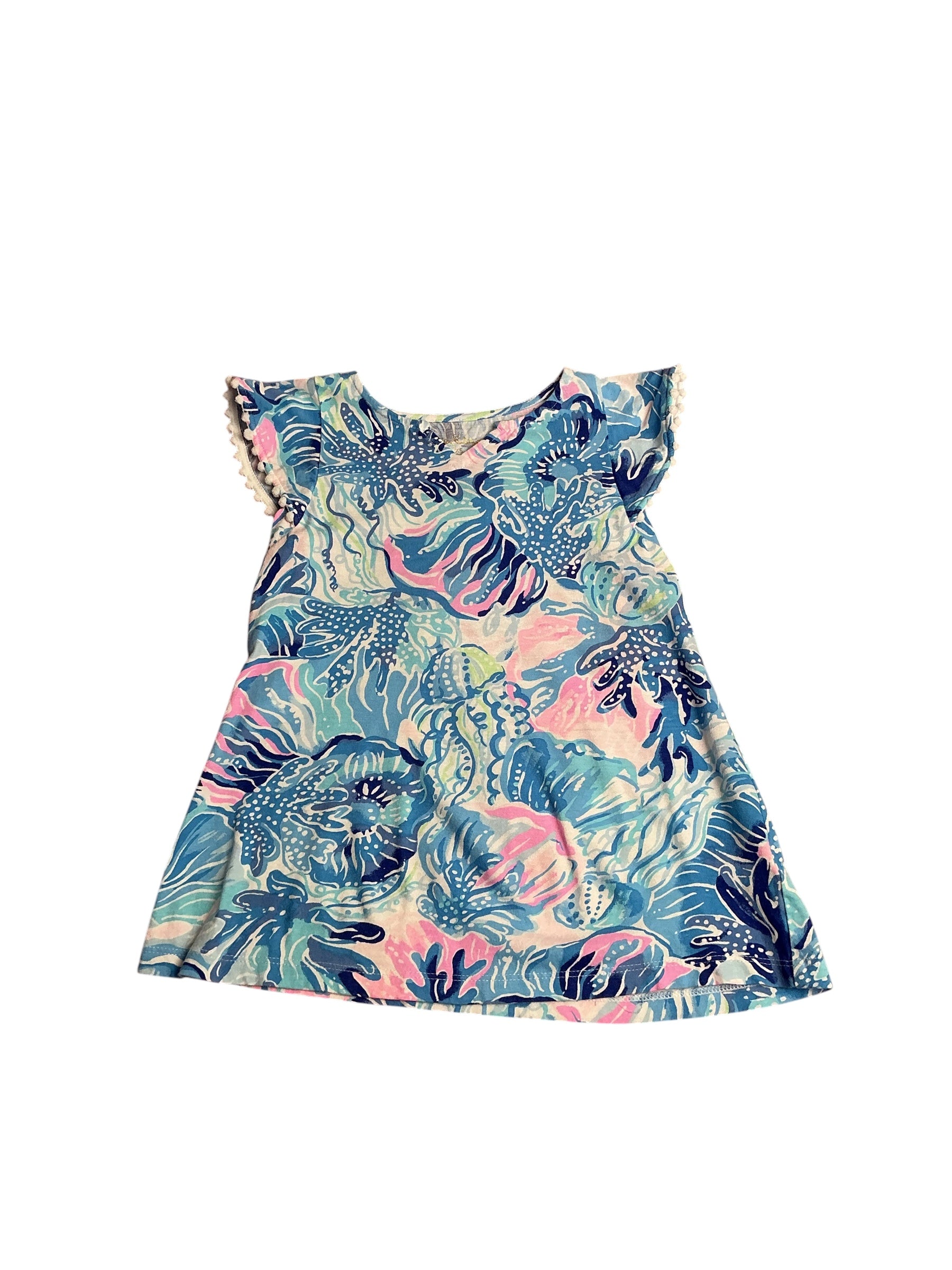 Lilly Pulitzer- Girls Mini Astara Shift Dress Size XS(2-3)
