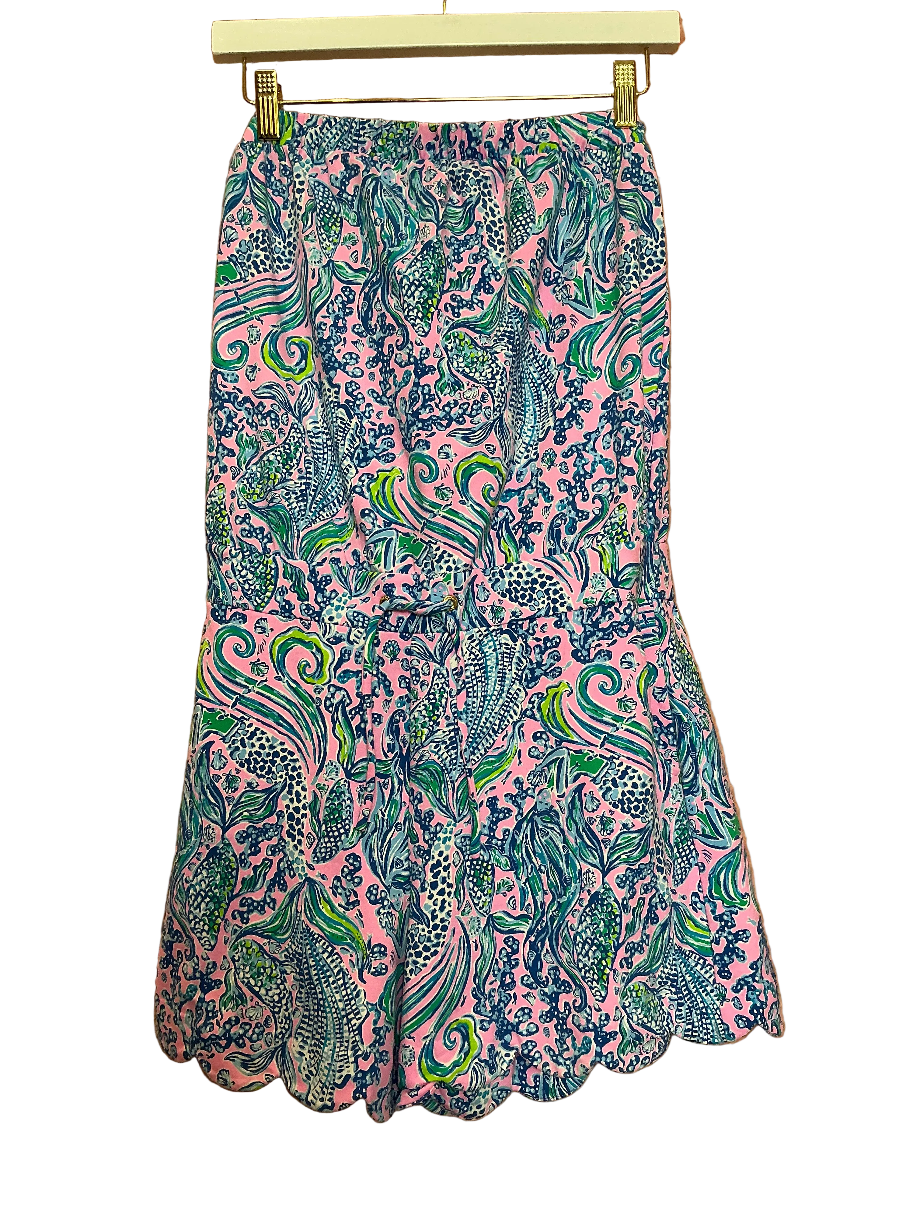 Lilly Pulitzer Lilac Rose We Mermaid It Romper - Size M