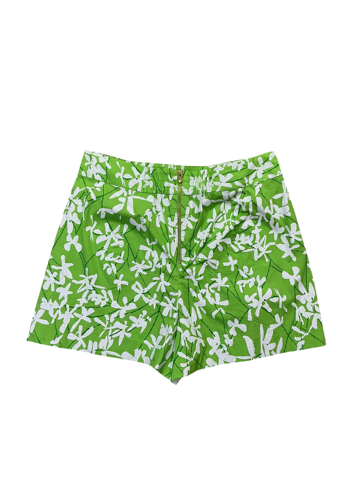 Lilly Pulitzer Sarissa Stretch Short Crocodile Green - Size 4