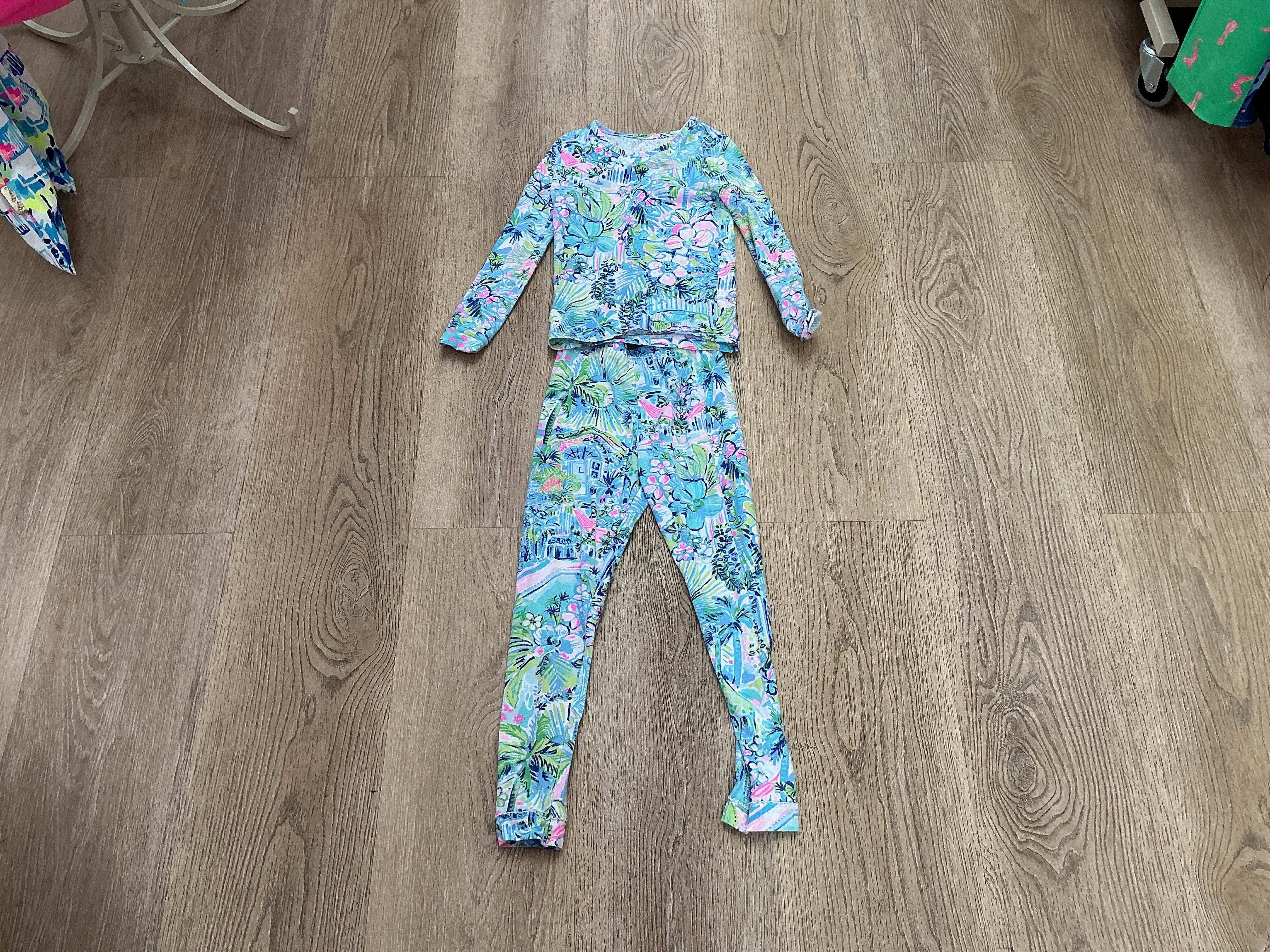 Lilly Pulitzer Kids 2 PC PJ Set - Size 8