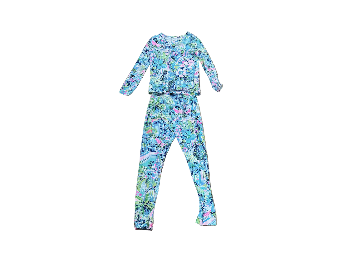 Lilly Pulitzer Kids 2 PC PJ Set - Size 8