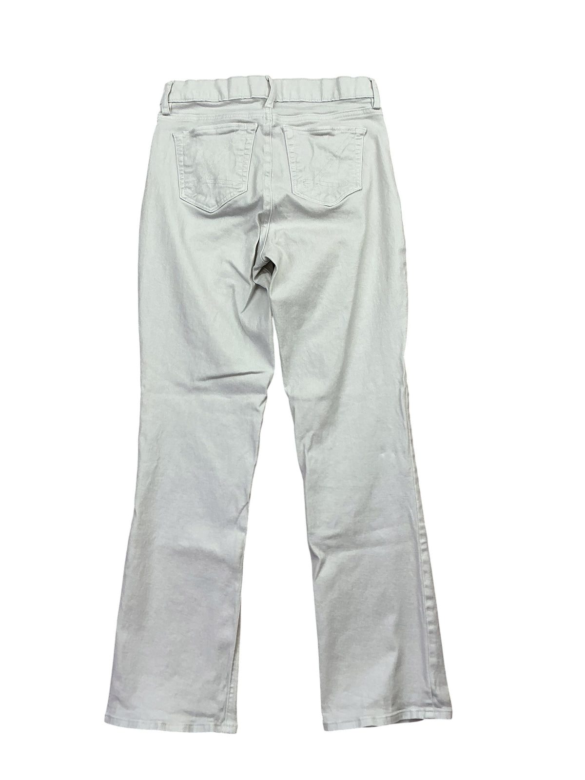 Lilly Pulitzer Liza Shimmer Crop Flare Pants Coconut Metallic - Size 0
