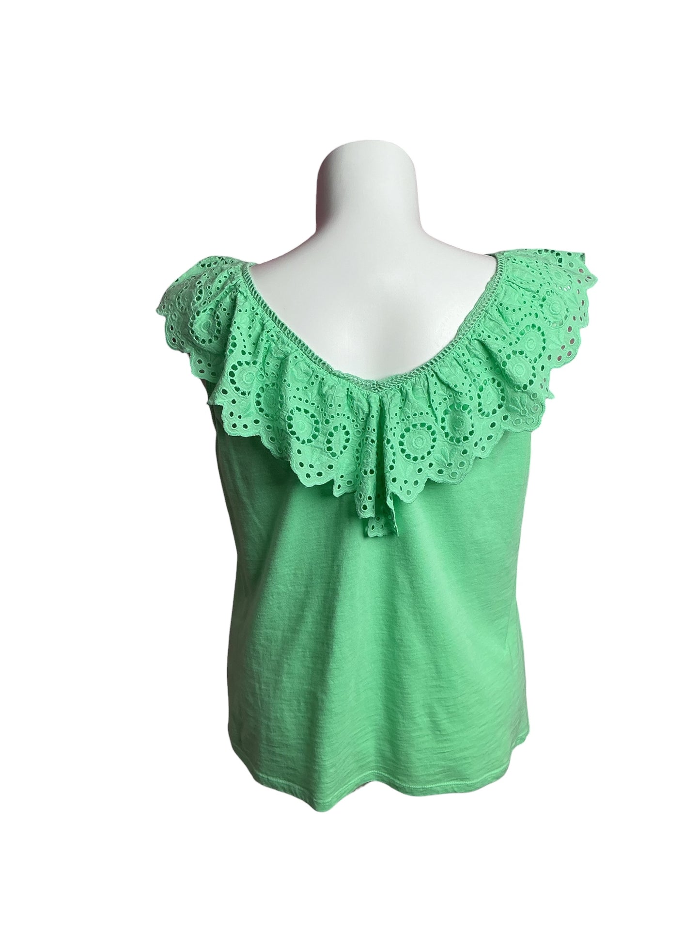 Lilly Pulitzer- Plaza Top Patina Green Size XL