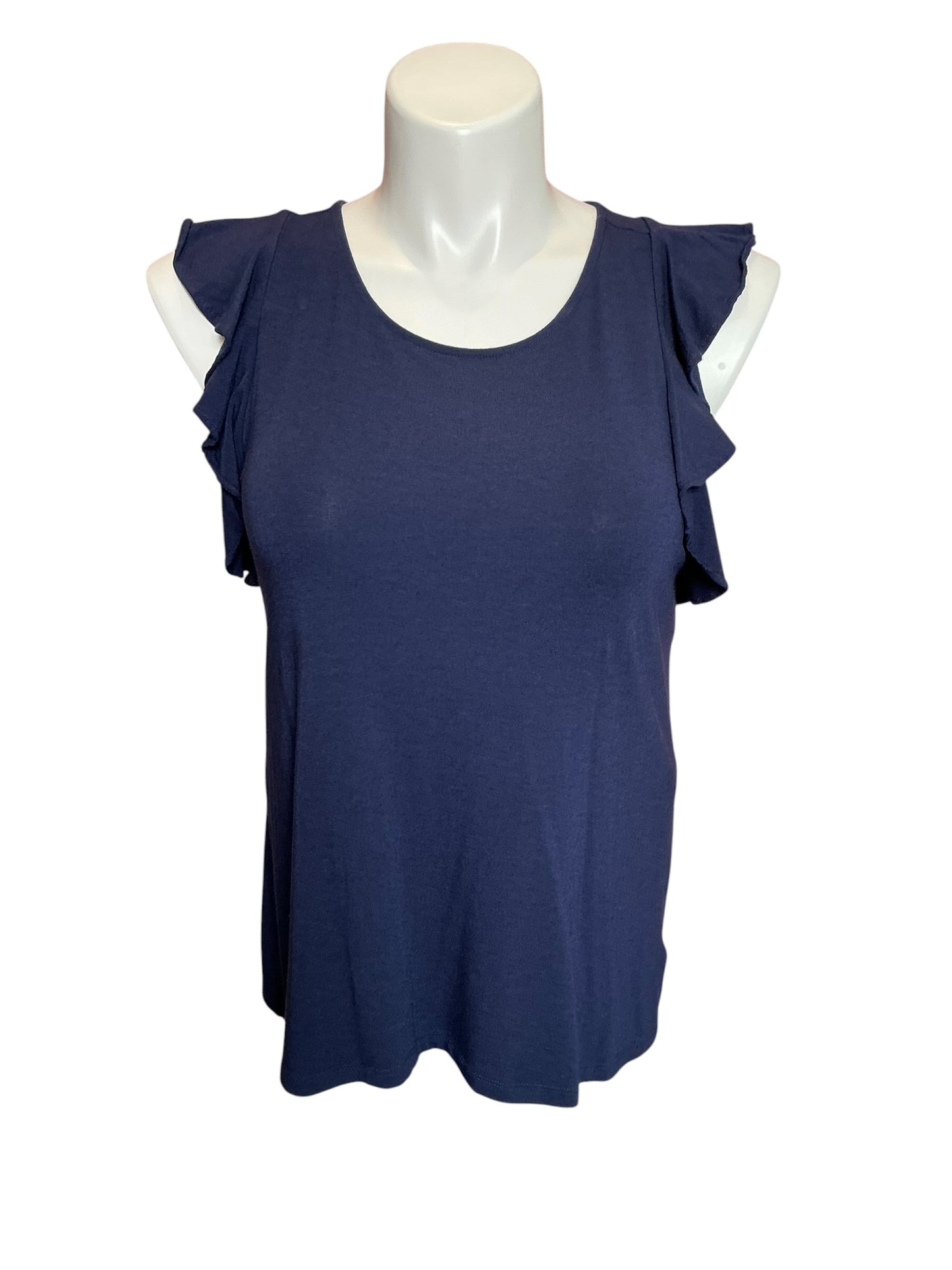 Lilly Pulitzer Meredith Tee True Navy Solid - Size L