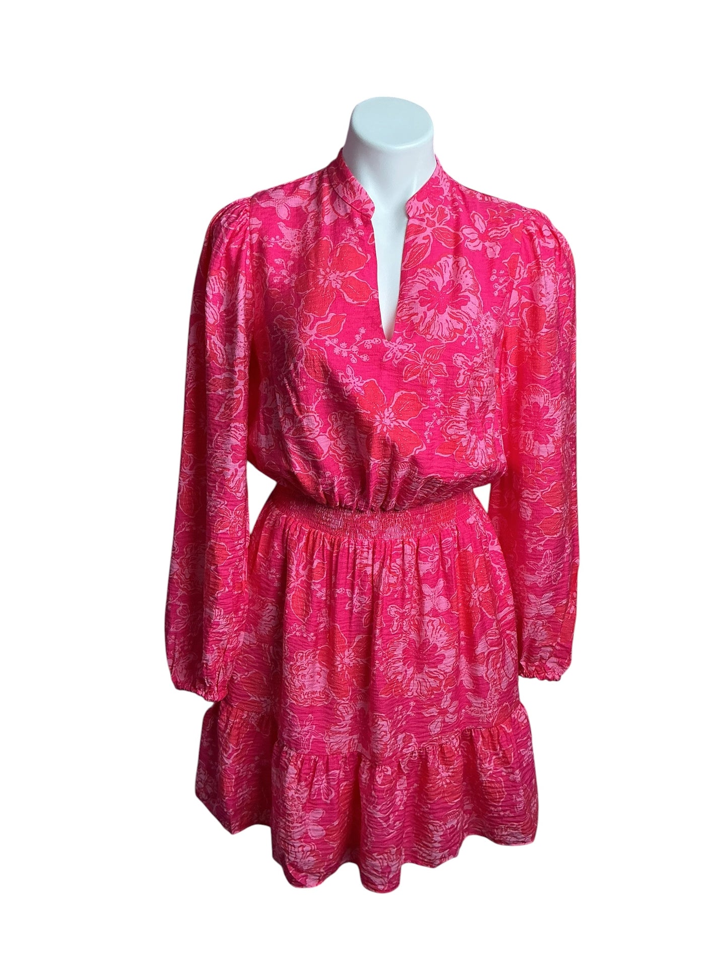 Lilly Pulitzer- NWT Axton Dress Sun Shell Pink Big Party Size 4