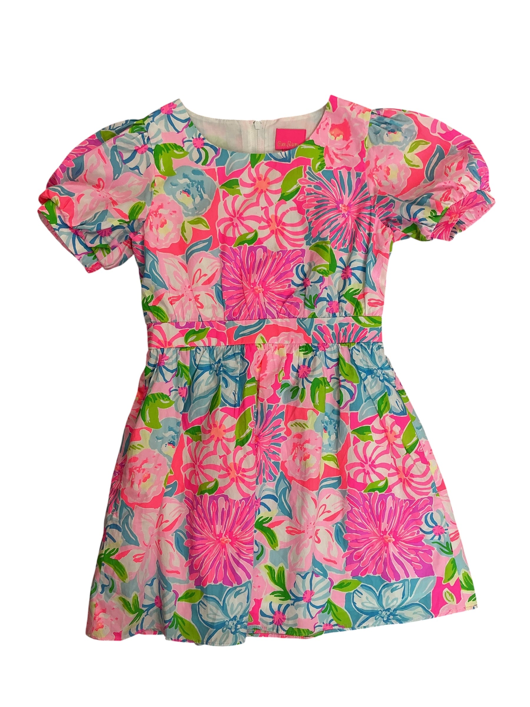 Lilly Pulitzer Girls Kids Mildred Dress Take It From Your Mums - Size 7
