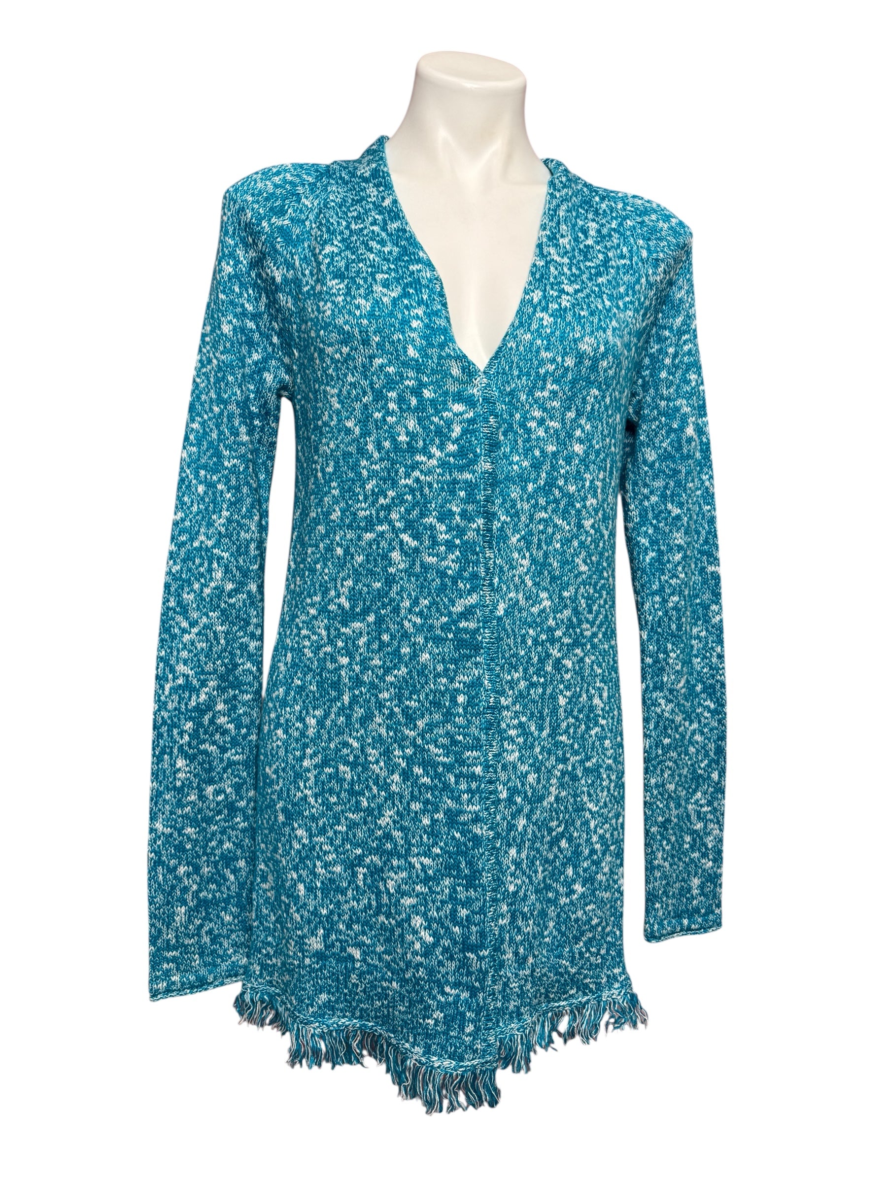 Lilly Pulitzer NWT Mavery Cardigan, Turquoise Shore Marl Size S