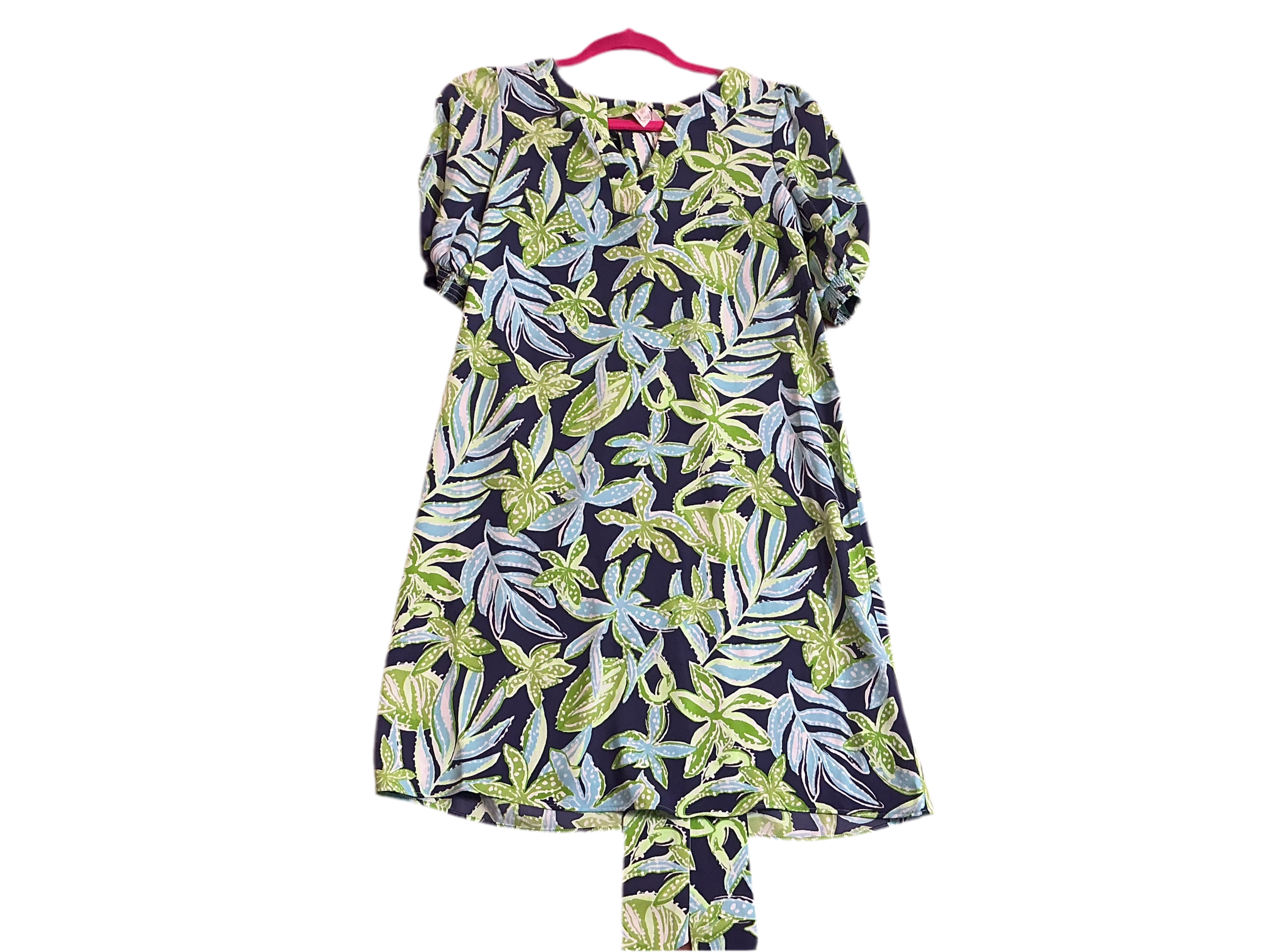 Lilly Pulitzer NWT - Olivine Short Sleeve Dress - Sapphire Pool Catchin Rays - Size 00