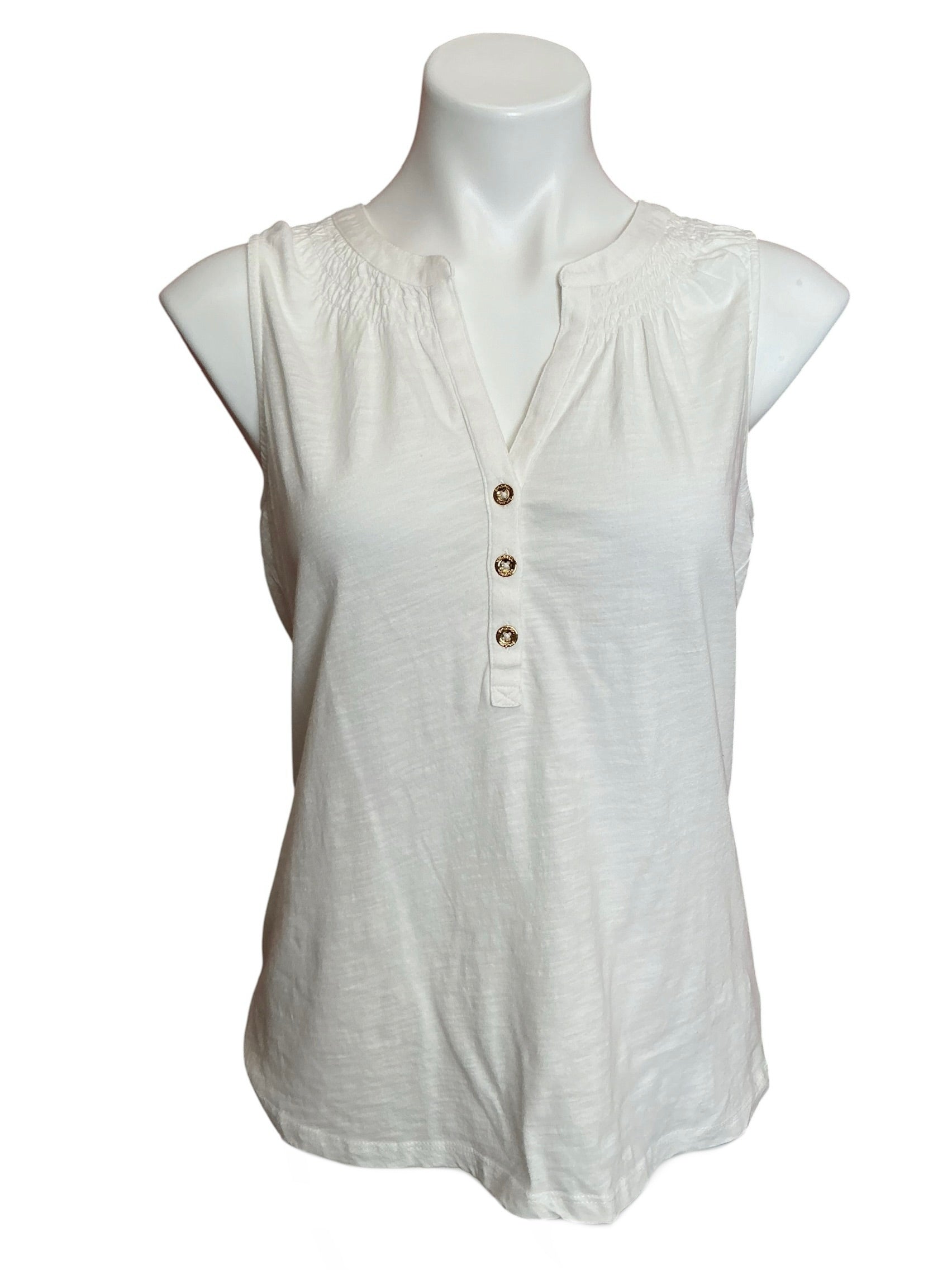 Lilly Pulitzer NWT Essie Top Resort White - Size M