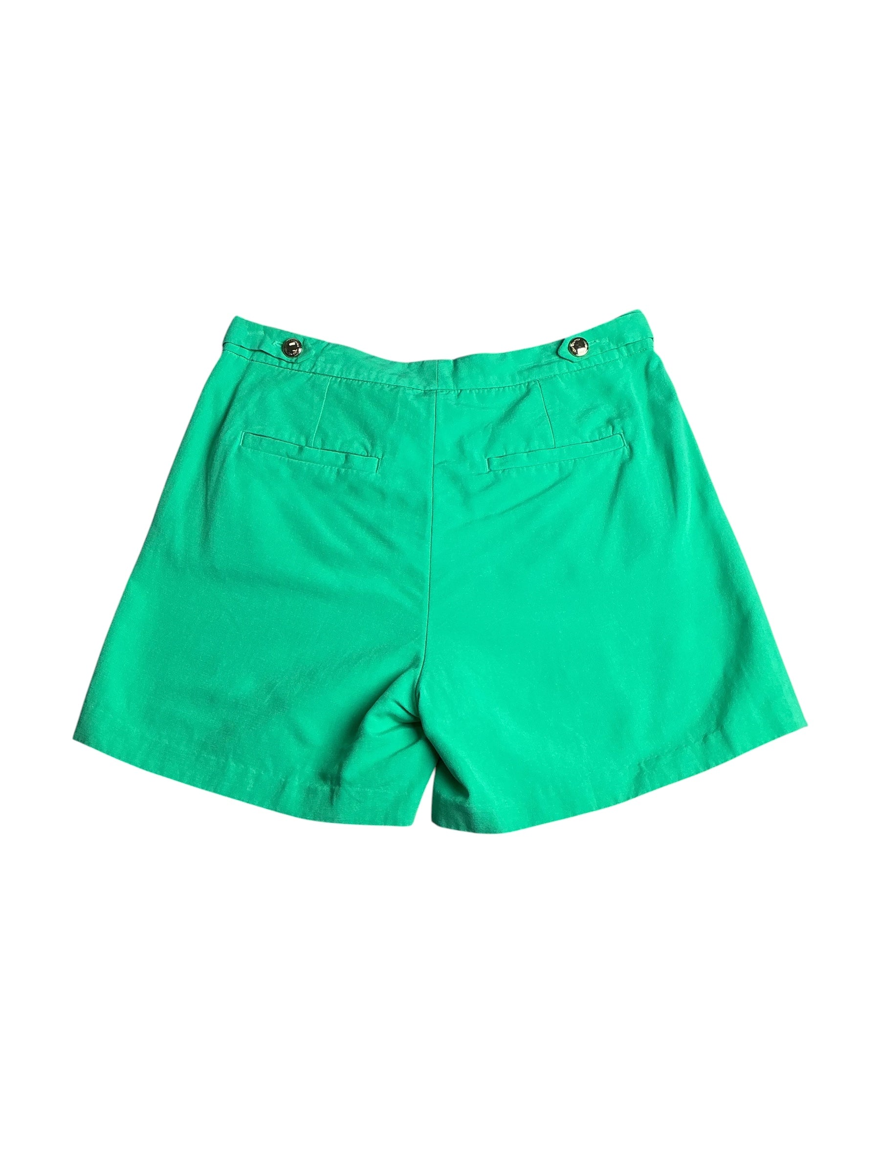 Lilly Pulitzer- Deloria Linen Short Spearmint Size 8
