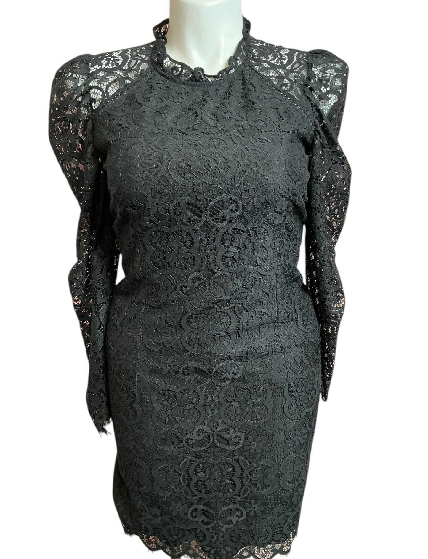 Lilly Pulitzer NWT Averi Dress Onyx TwoTone Carnival Lace - Size 10