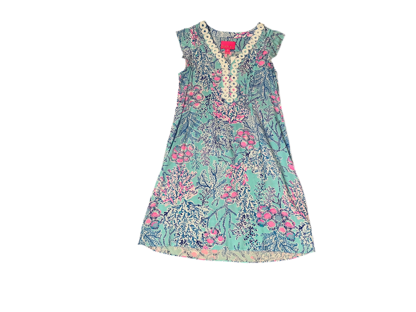 Lilly Pulitzer Joan Tunic Dress - Blue Ibiza - Size xxs