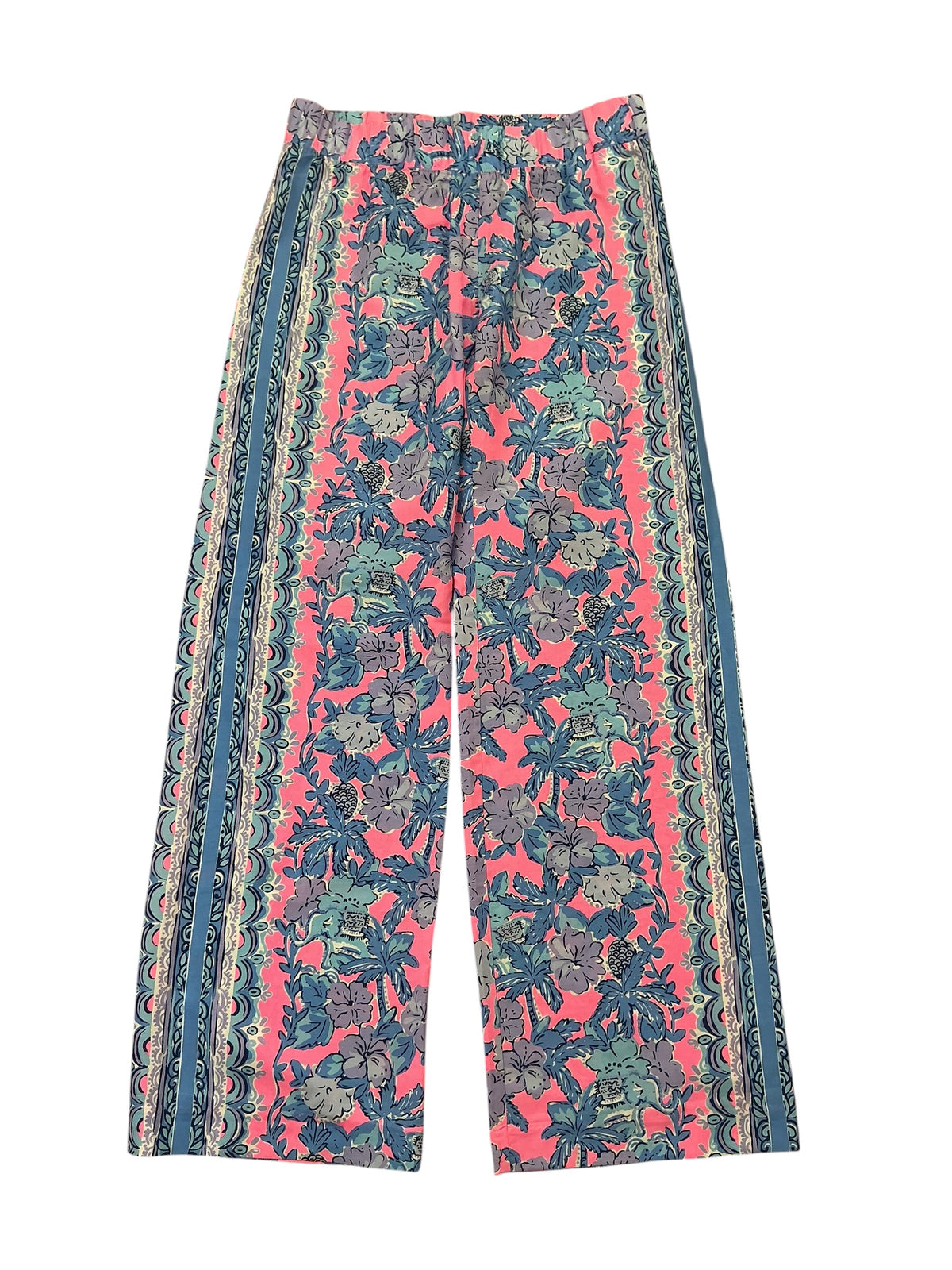 Lilly Pulitzer Bal Harbour Palazzo Soleil Pink Palm Paradise - Size S