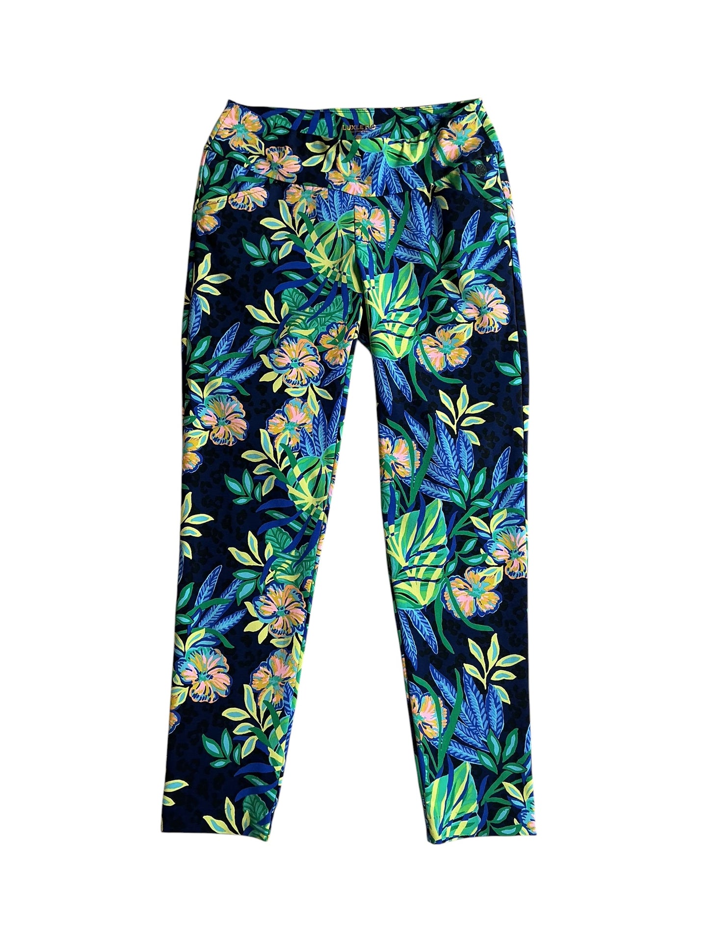 Lilly Pulitzer Corso Pants UPF 50+ Multi The Hottest Spot Golf - Size 4