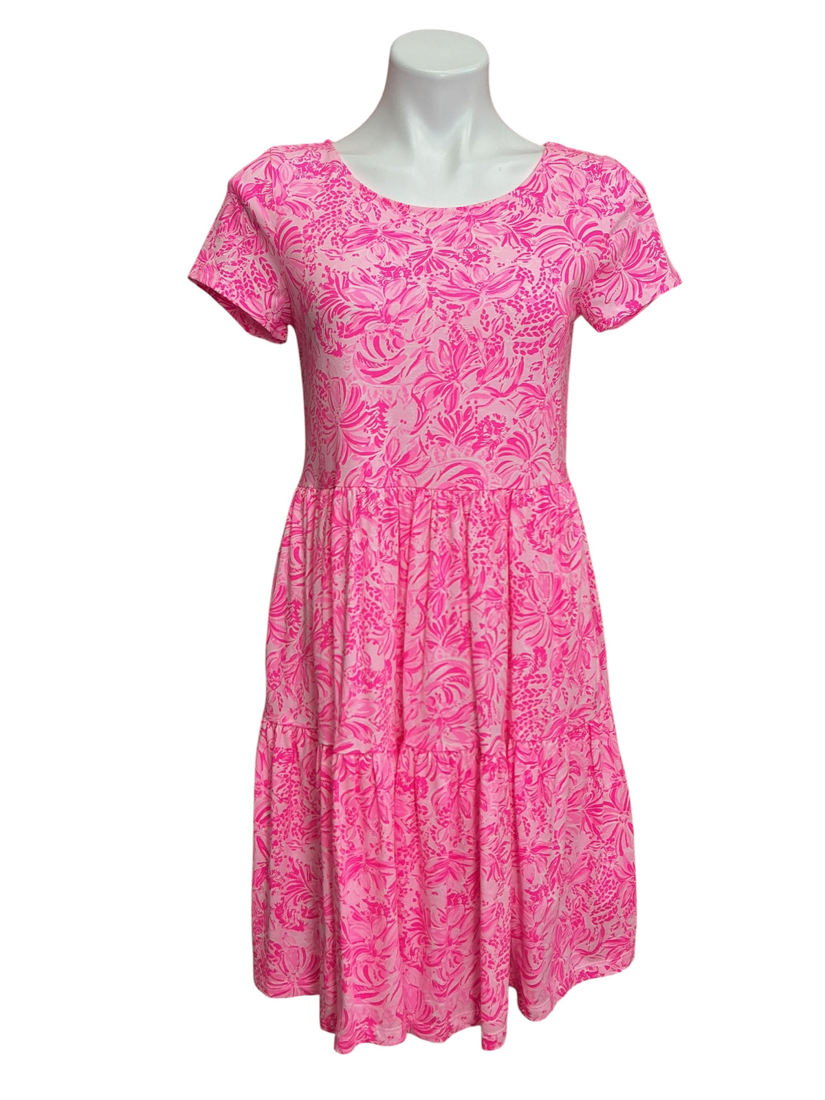 Lilly Pulitzer Geanna Dress Pink Blossom - Size S