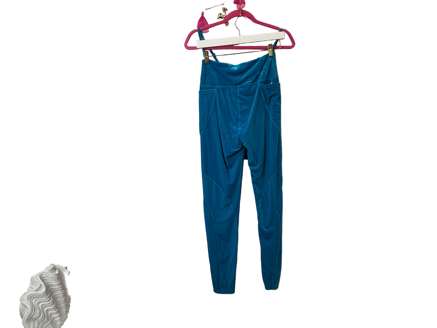 Lilly Pulitzer NWT Cassis Bra Tank UPF 50+ Teal Bay 2 PC - Size S