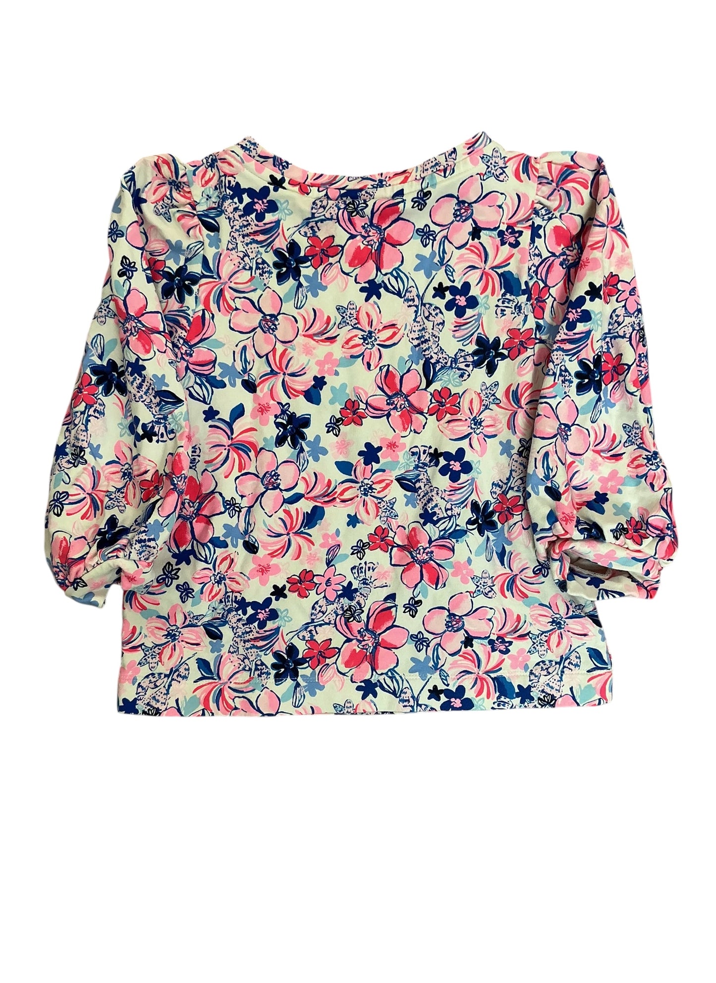 Lilly Pulitzer Kids Girls Mini Corden Sweatshirt Resort White Party Like A Lobstar - Size L 8-10