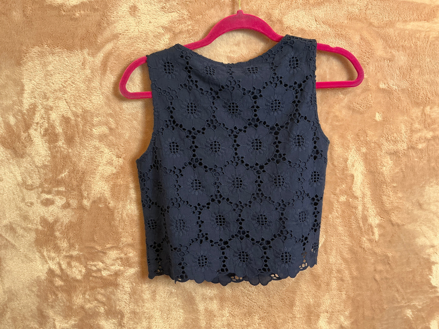 Lilly Pulitzer Top NWT - Lux Top - True Navy - Cotton Lawn Jumbo - Size 2