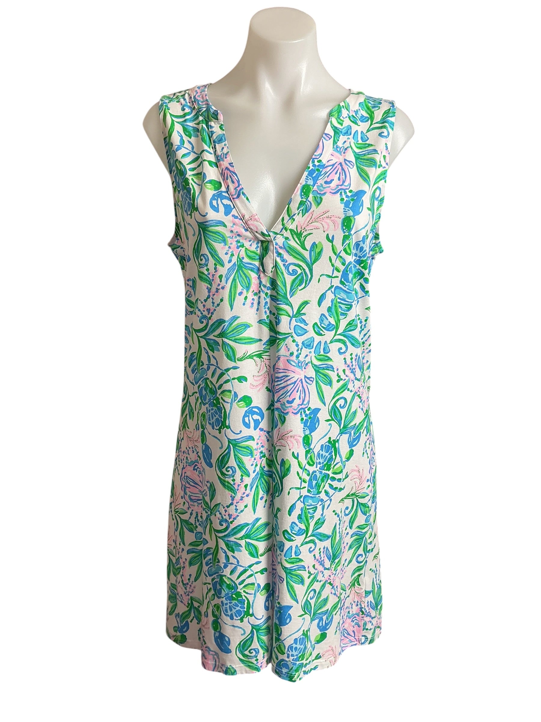 Lilly Pulitzer Dev Dress Resort White Just A Pinch - Size S