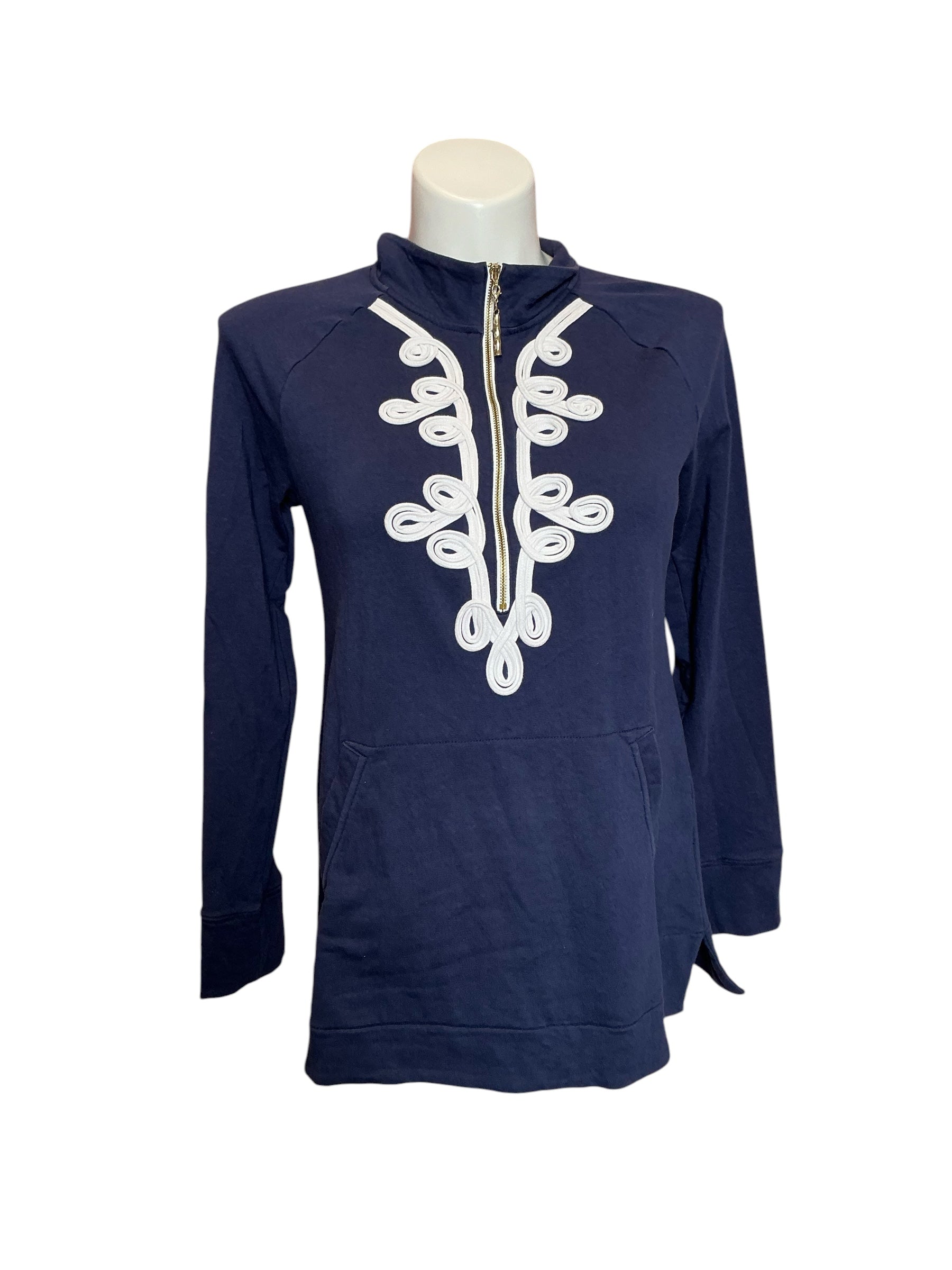 Lilly Pulitzer Skipper Popover True Navy - Size M