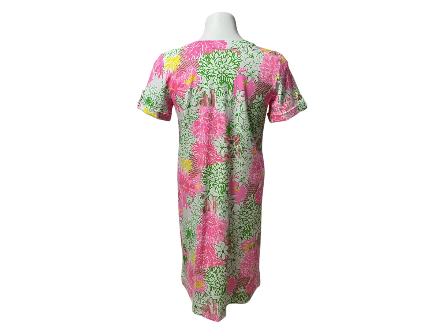 Lilly Pulitzer NWT Cameron Dress Resort White Mum Patch - Size S