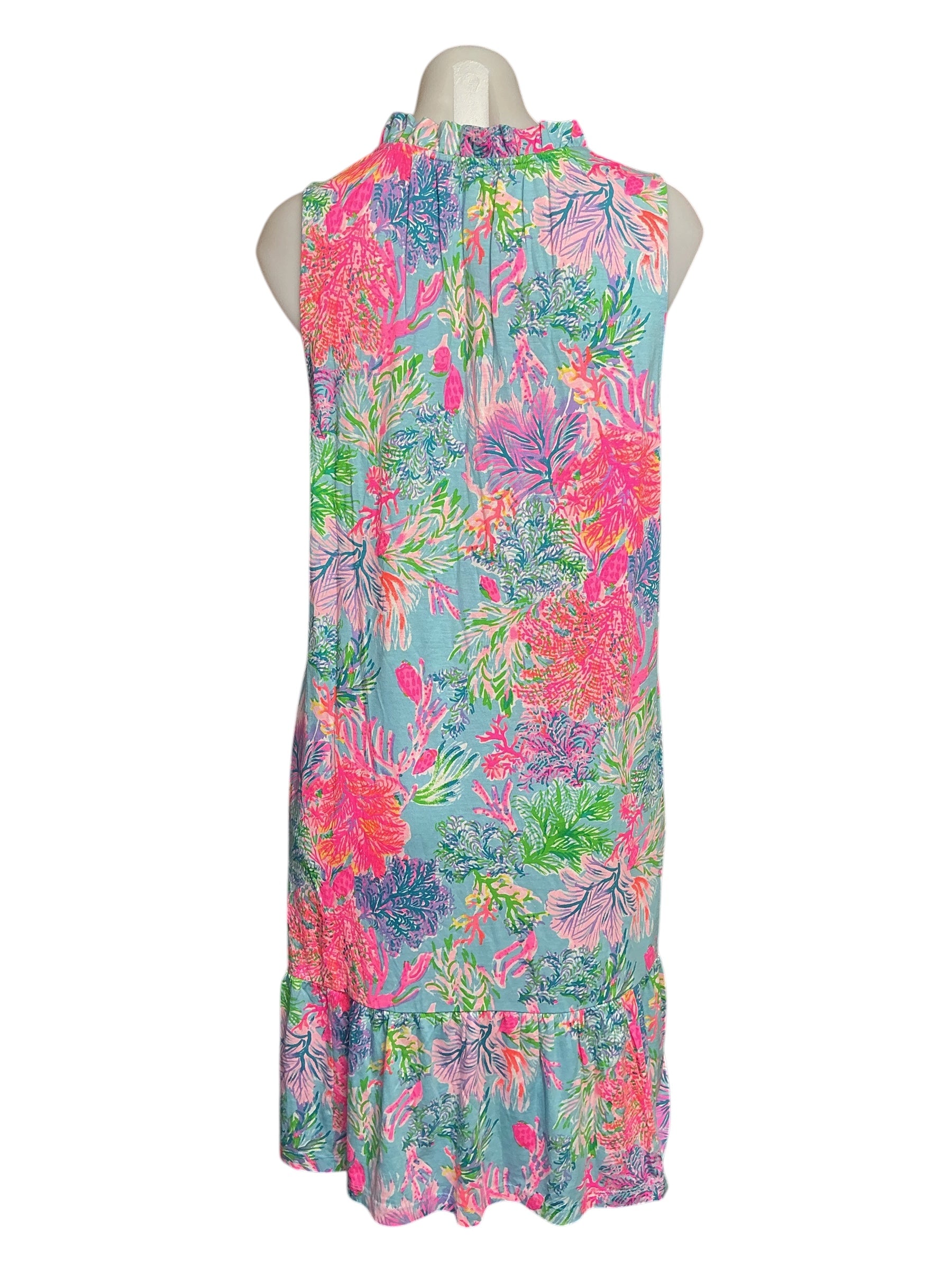 Lilly Pulitzer NWT Malone Dress - Celestial Blue Cay To My Heart - Size M