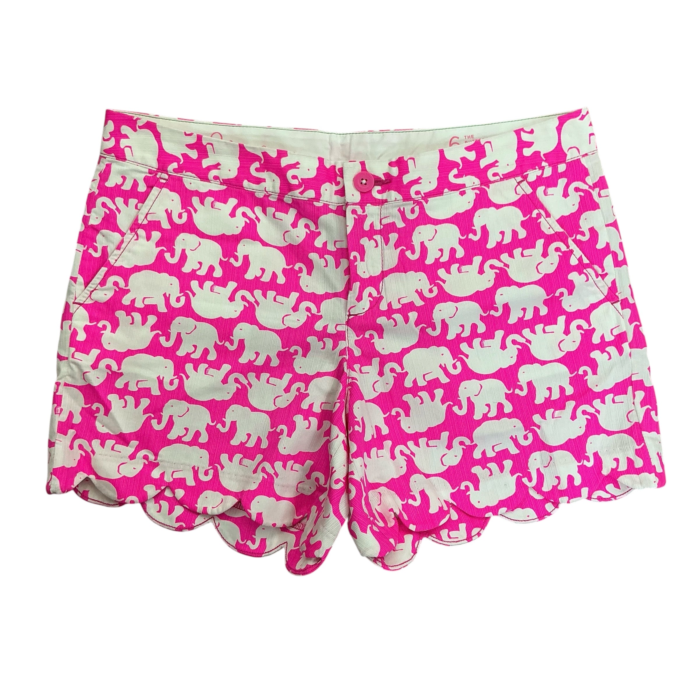 Lilly Pulitzer NWT Buttercup Shorts Pop Pink Tusk In Sun Medium - Size 6