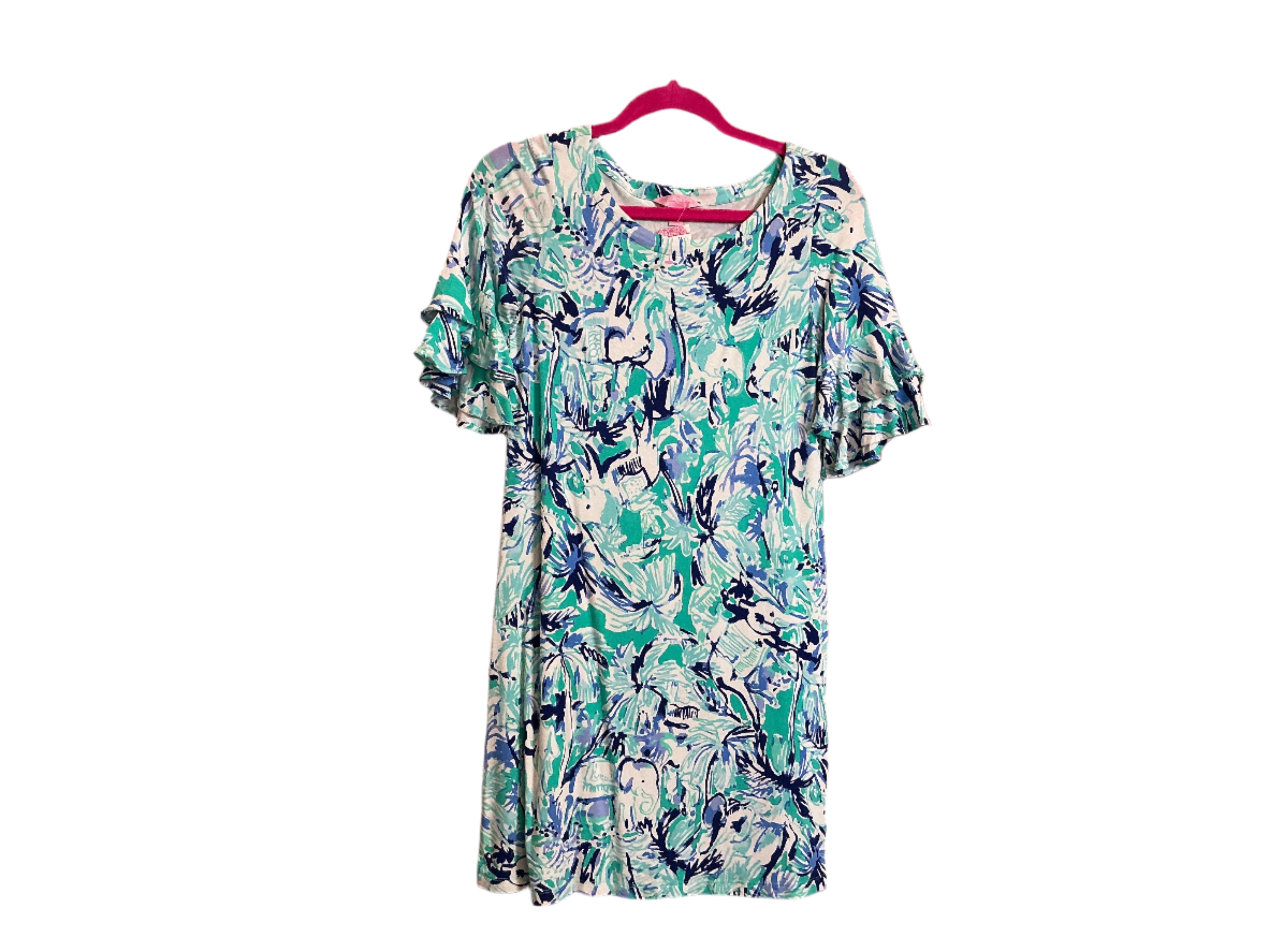 Lily Pulitzer Elephant Dress - Size XXS