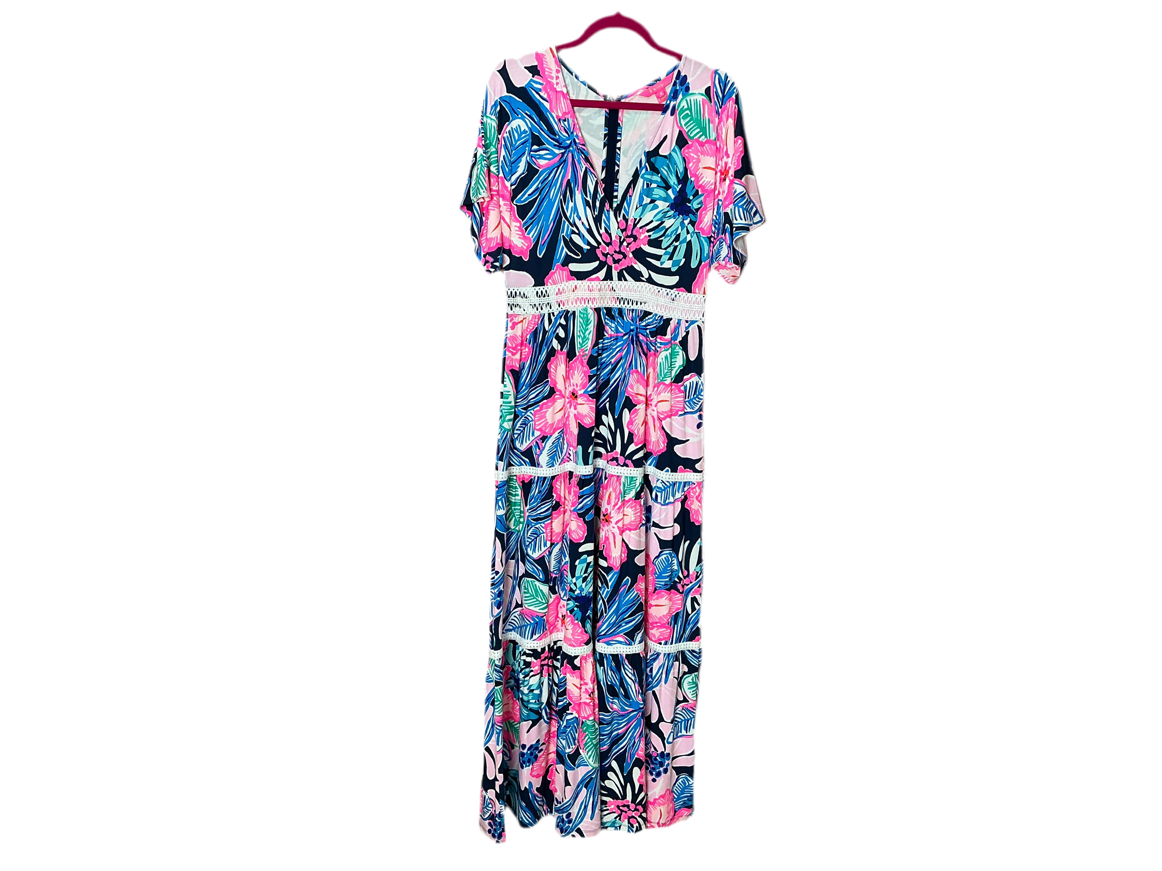 Lilly Pulitzer Mirabella Maxi Size 8
