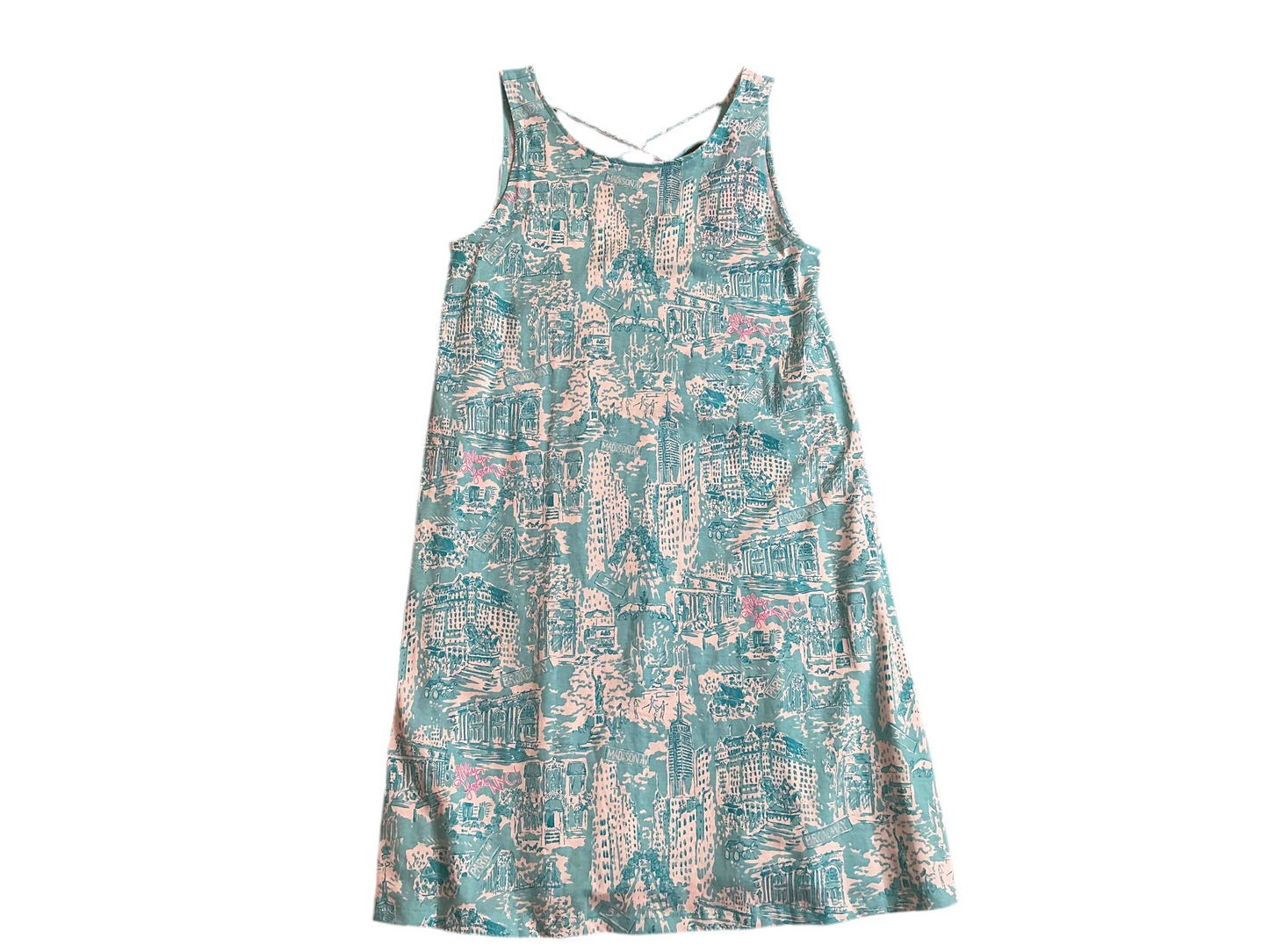 Lilly Pulitzer NWT - Kristen Dress - Shorely Blue NYC Toile - Size S