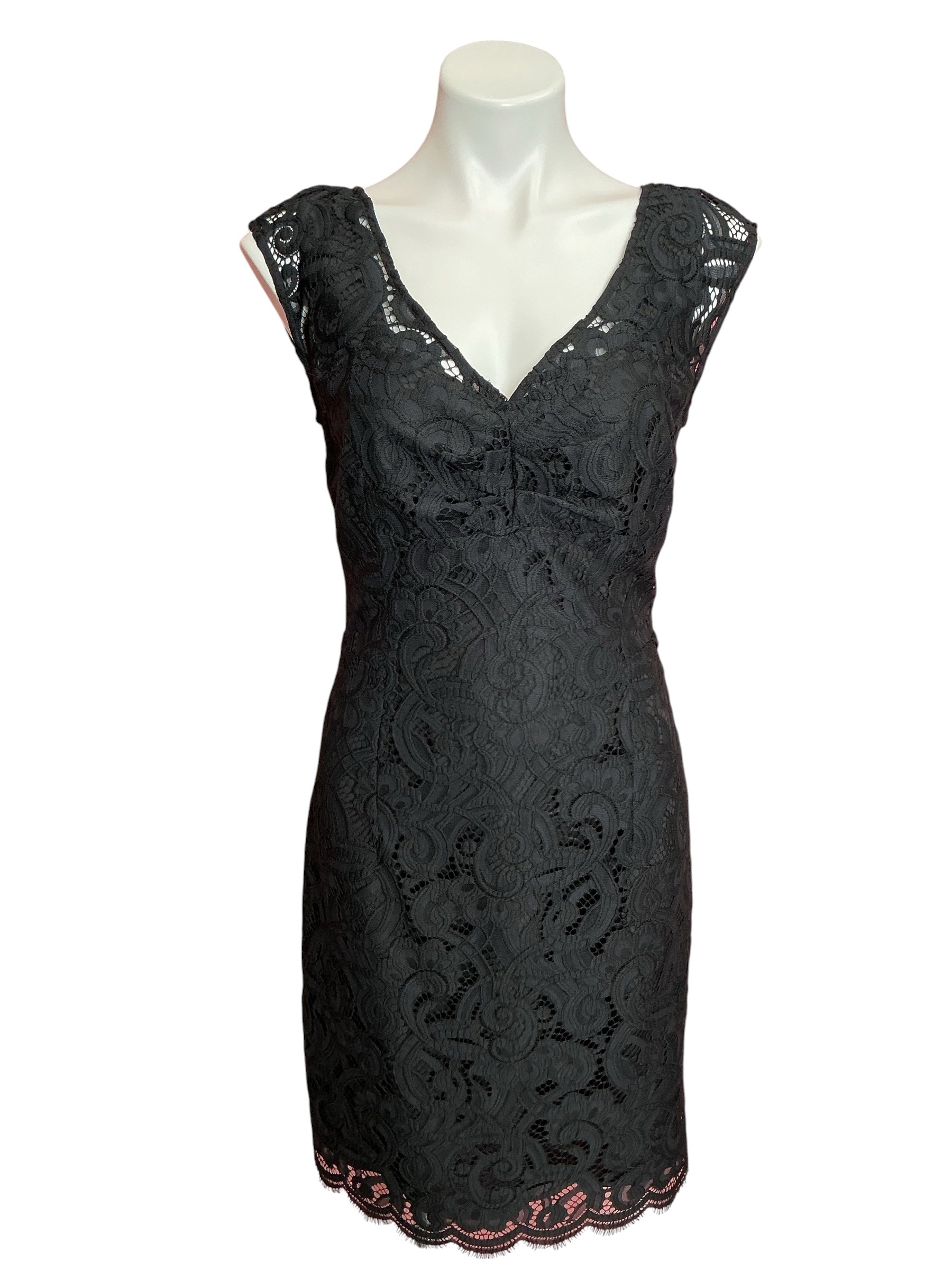 Lilly Pulitzer NWT Rosaline Dress Black About Face Lace - Size 10