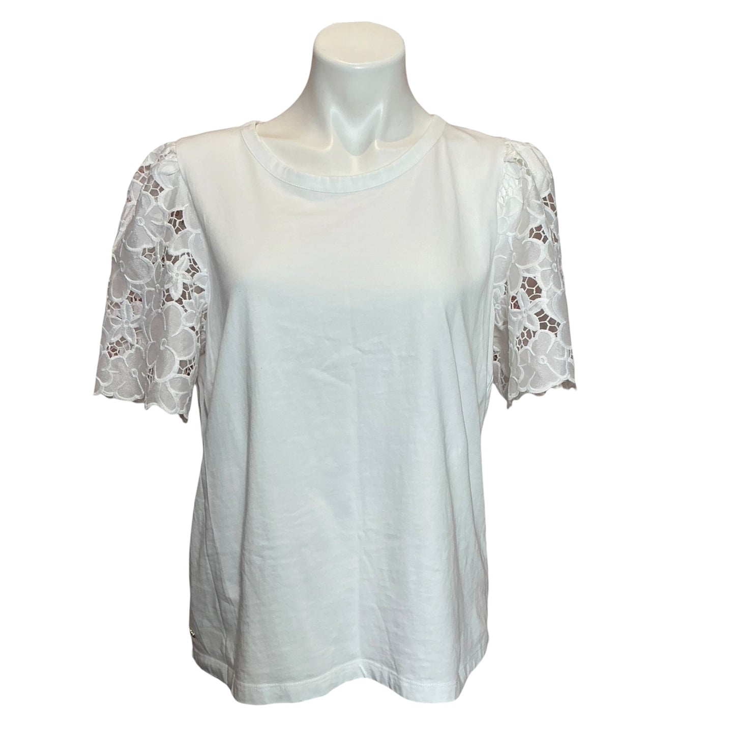 Lilly Pulitzer Sebene Knit Top Resort White - L