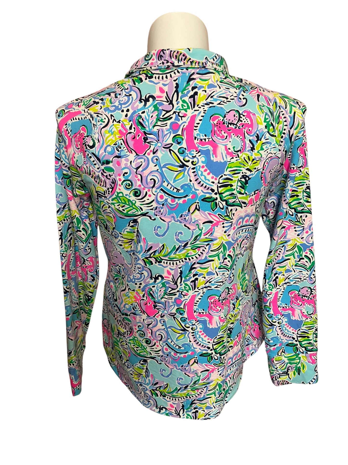 Lilly Pulitzer Skipper Popover Tons of Fun - Size L