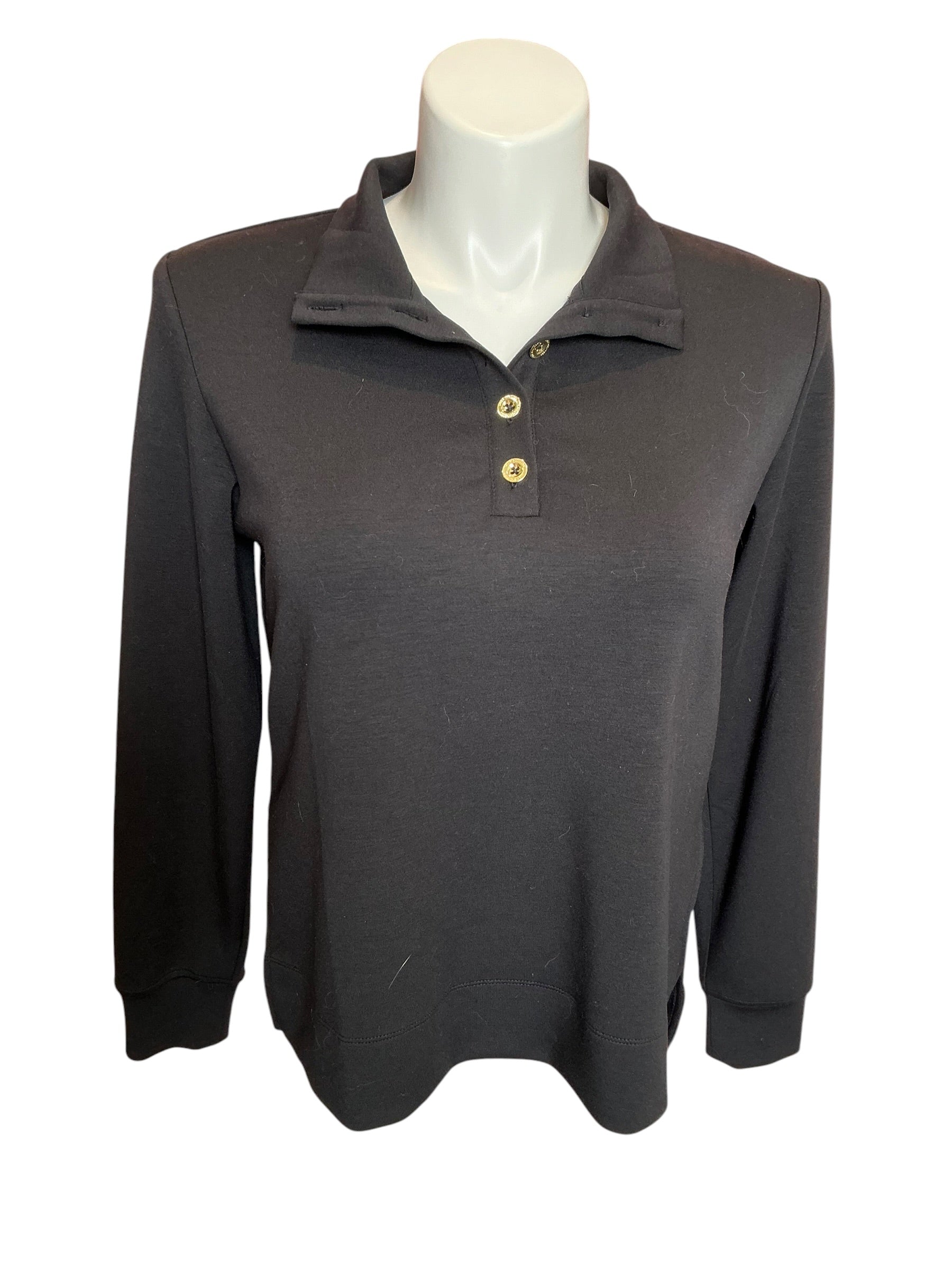 Lilly Pulitzer Cowie UPF 50+ Pullover Noir - Size S