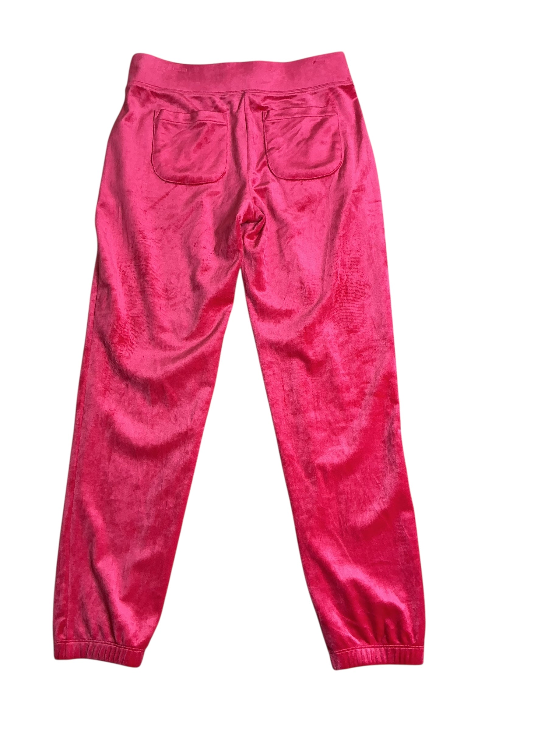 Lilly Pulitzer NWT Mallie Velour Pant Raspberry Rouge - Size S