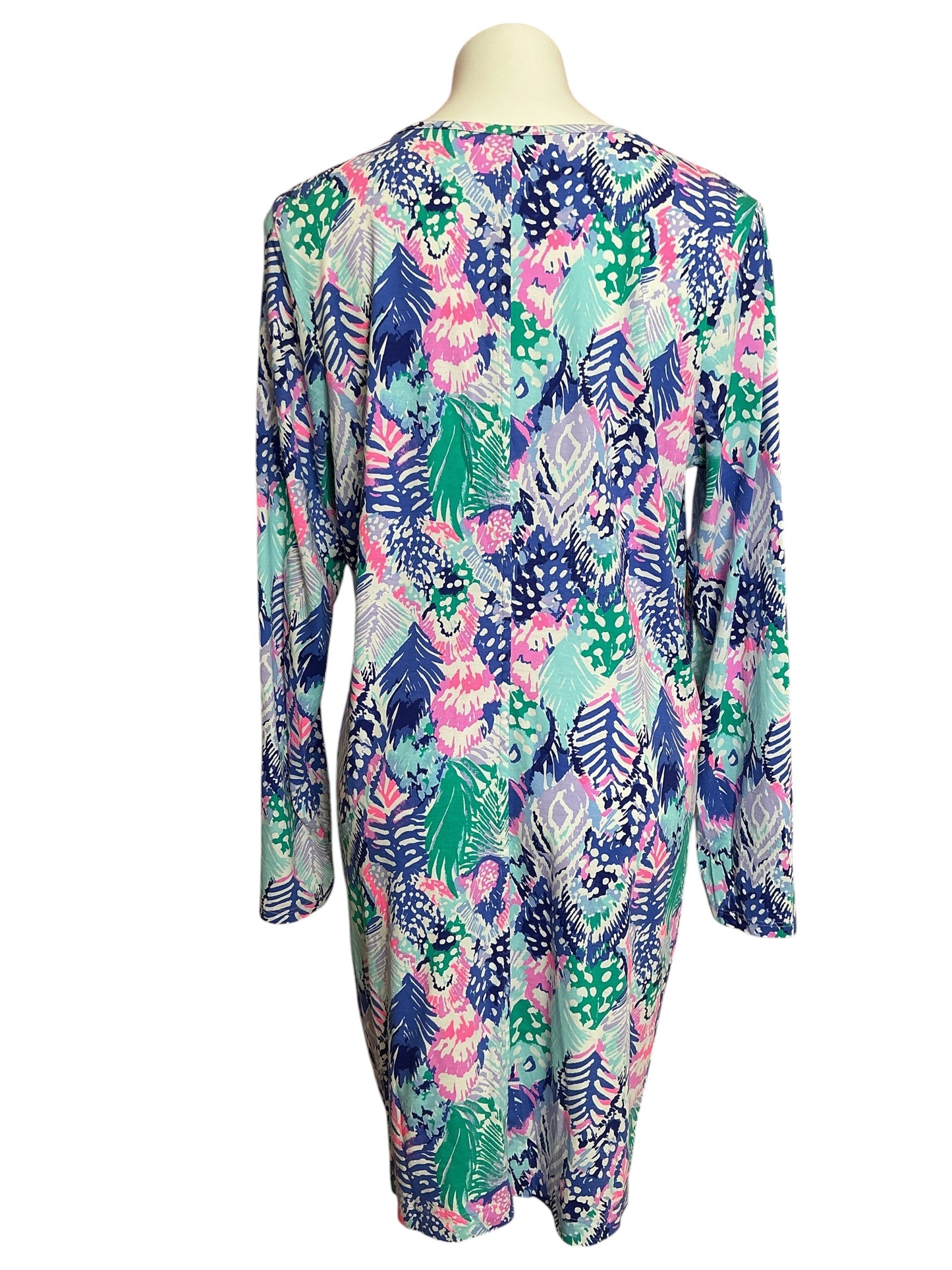 Lilly Pulitzer Beacon Dress Quill Out - Size XL