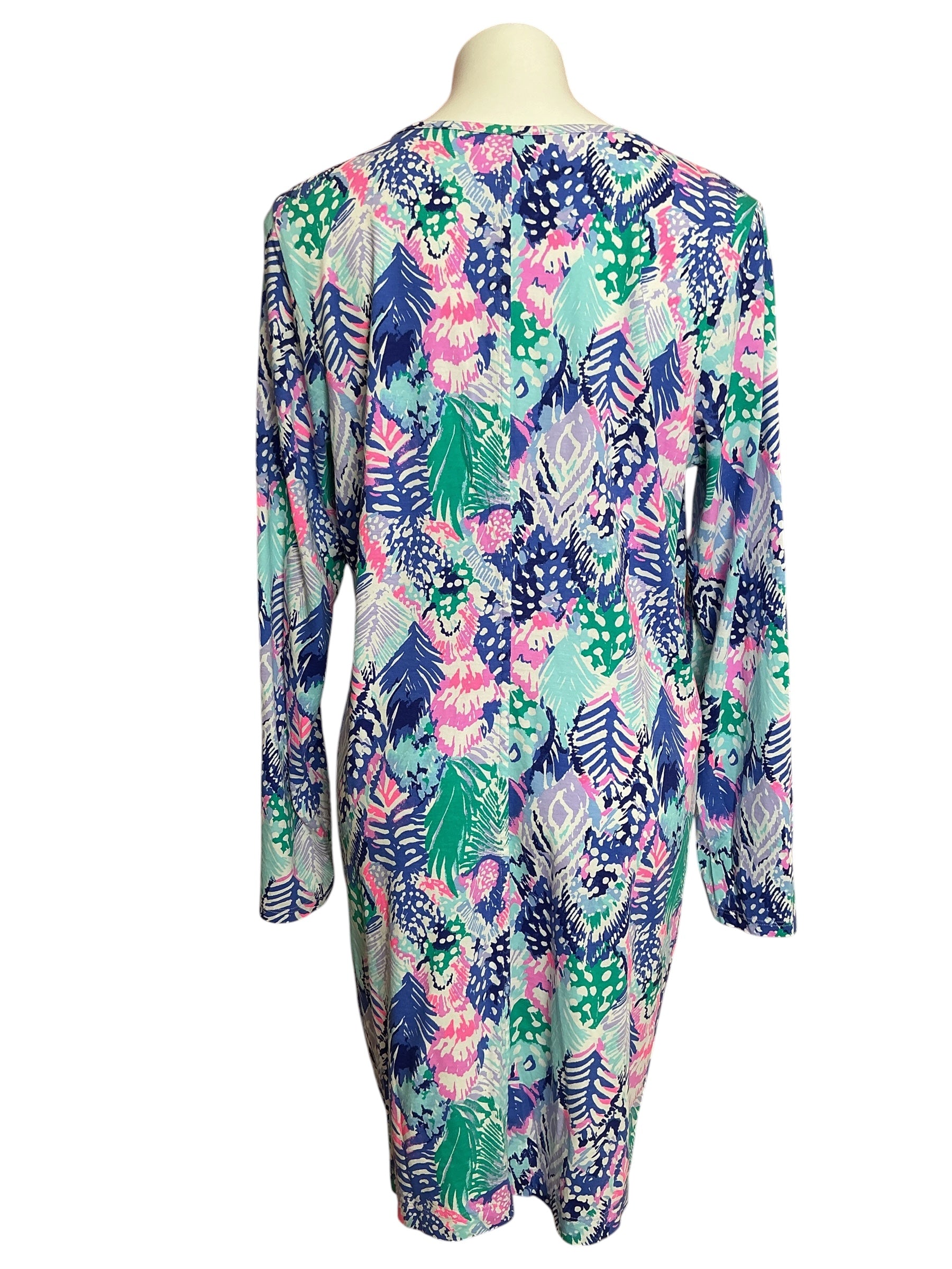 Lilly Pulitzer Beacon Dress Quill Out - Size XL