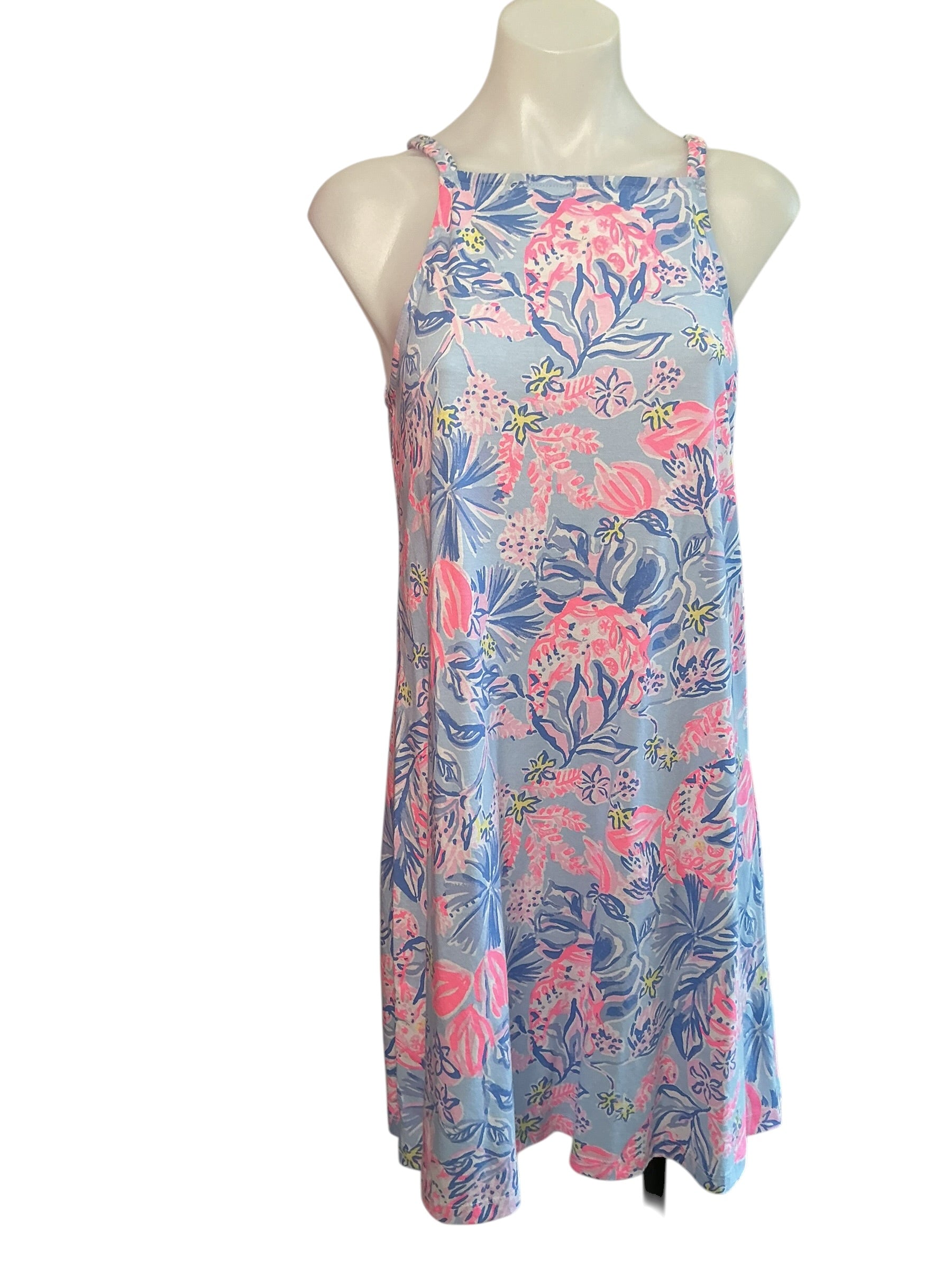 Lilly Pulitzer NWT Kyleigh Dress Multi Elephant Splash - Size XS